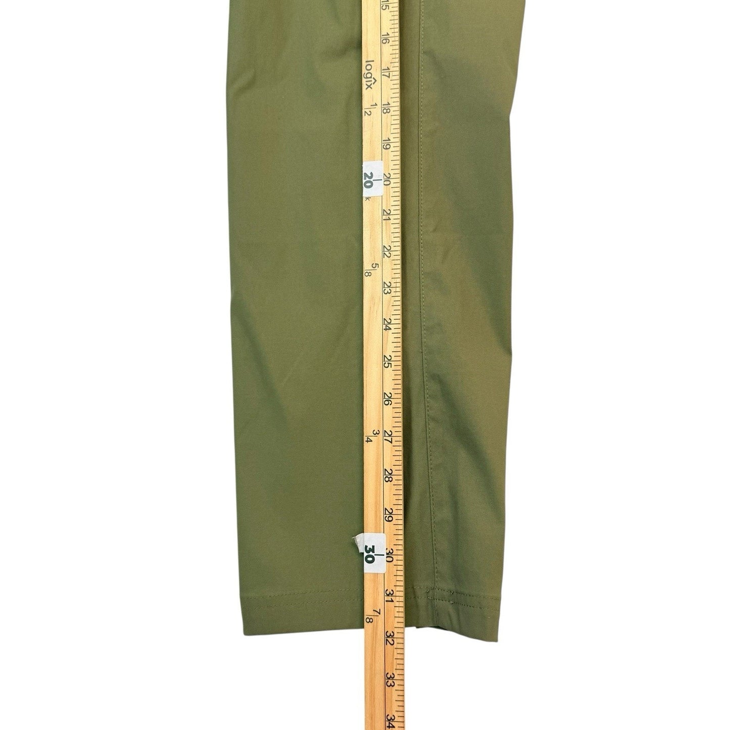 Orvis 36x32 Olive Stretch Water Repellent Pants Nylon Women's