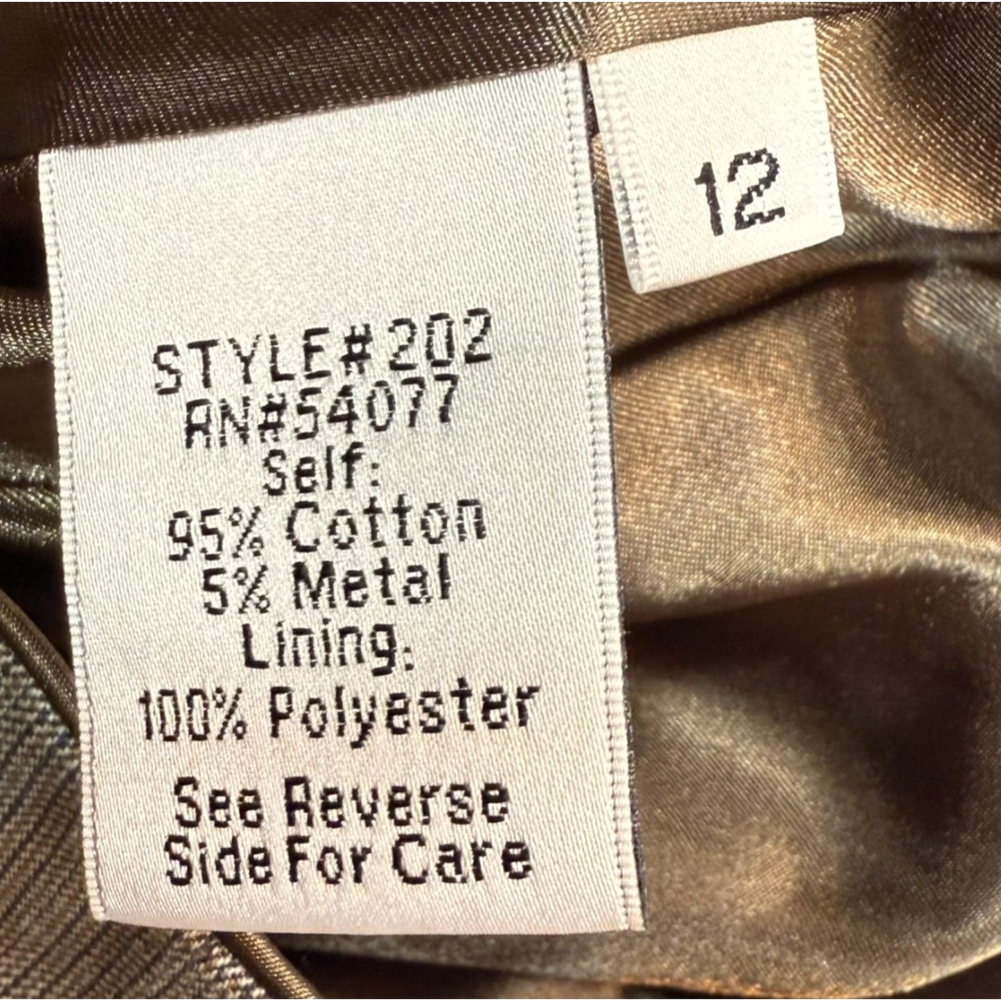 CAbi Women's Pleated Skirt Size 12 Gray NWT Career A-Line Lined