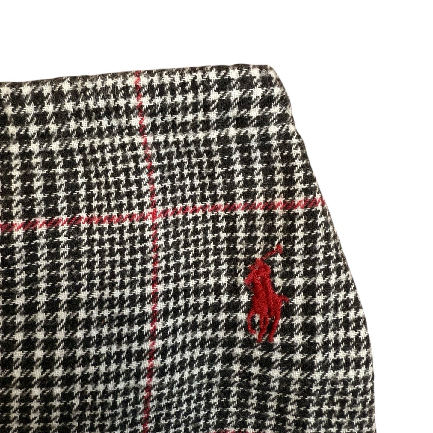 Vintage Ralph Lauren Plaid Trousers Women’s Small Y2K Wide Leg Pants