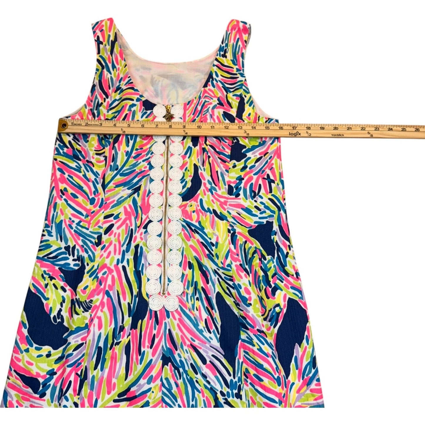 NEW Lilly Pulitzer Women's Size 4 Sleeveless Tropical Sundress Dress 100% Cotton