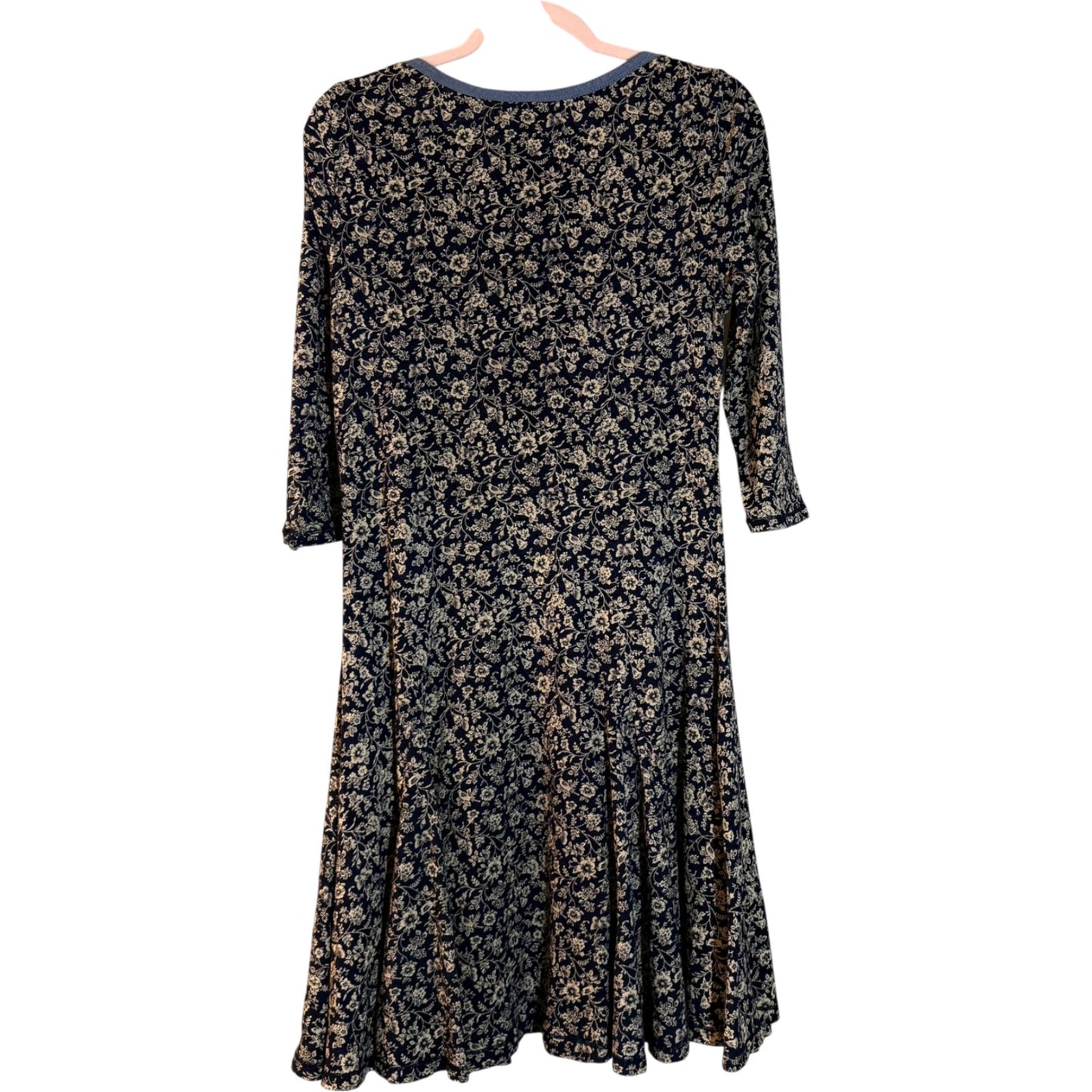 Lauren Ralph Lauren Floral A-Line Dress Women’s Medium 3/4 Sleeve