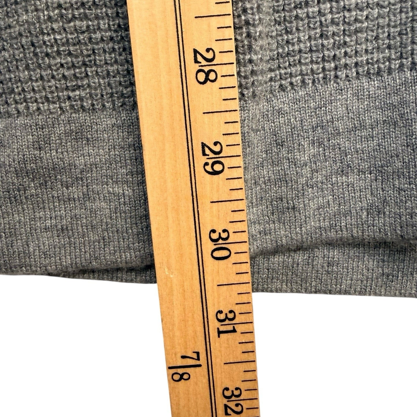 Men's Rhone Walden Waffle Knit Sweater XXL NWT Wool Cashmere Gray $178