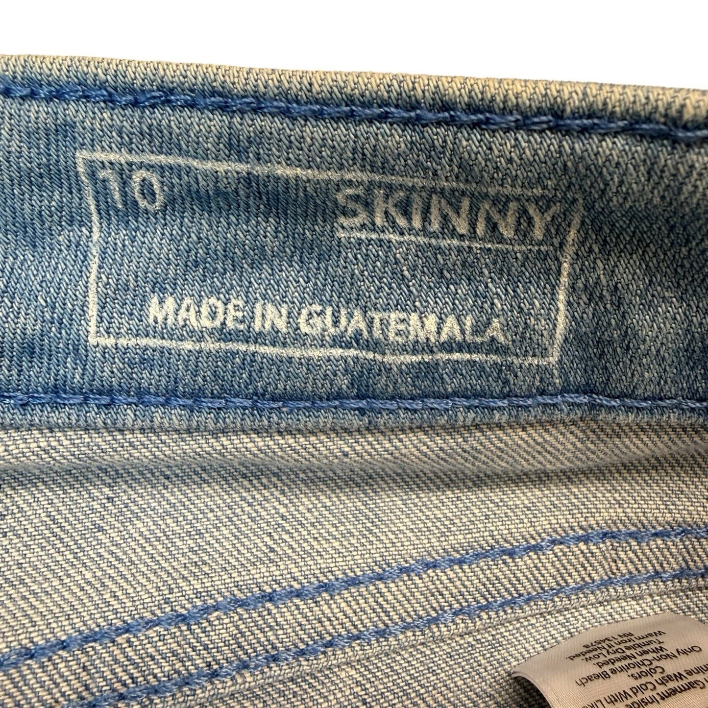 Vineyard Vines Skinny Jeans 10 Regular Released Hem Poolside Wash NWT Women's