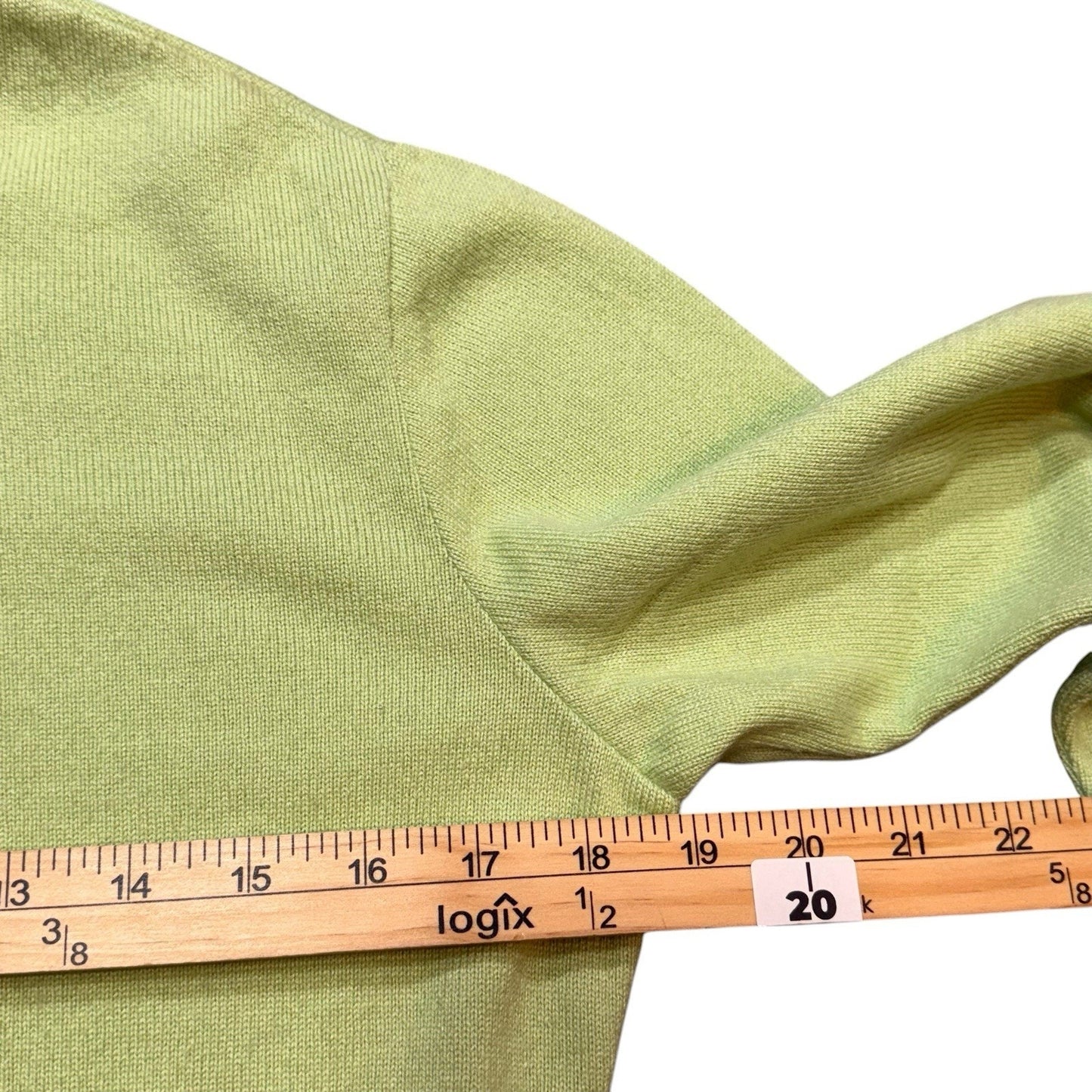 French Rags Women’s Cardigan & Tank Set Size M Green Knit Lightweight Cashmere