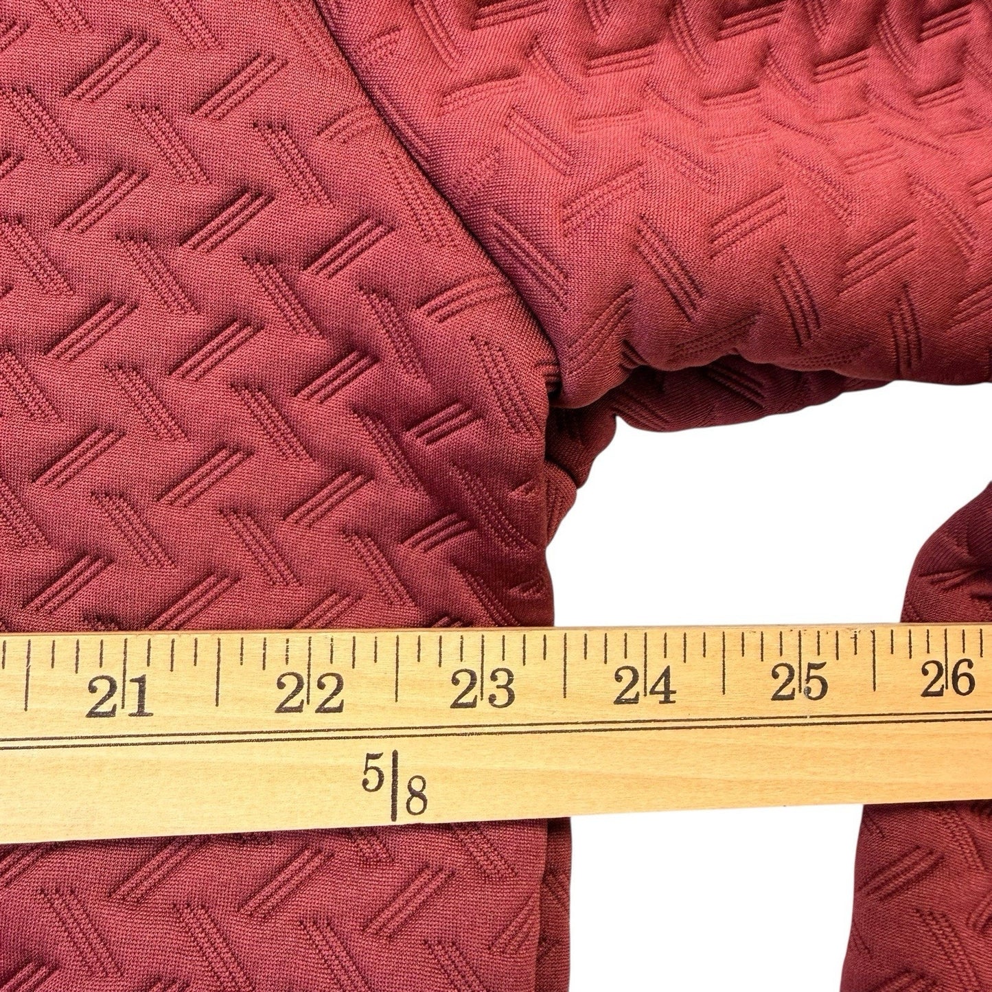Quieti Men’s Textured Pullover NWT Wine Stretch 1/4 Snap $145 Size XL & 2XL Jackets