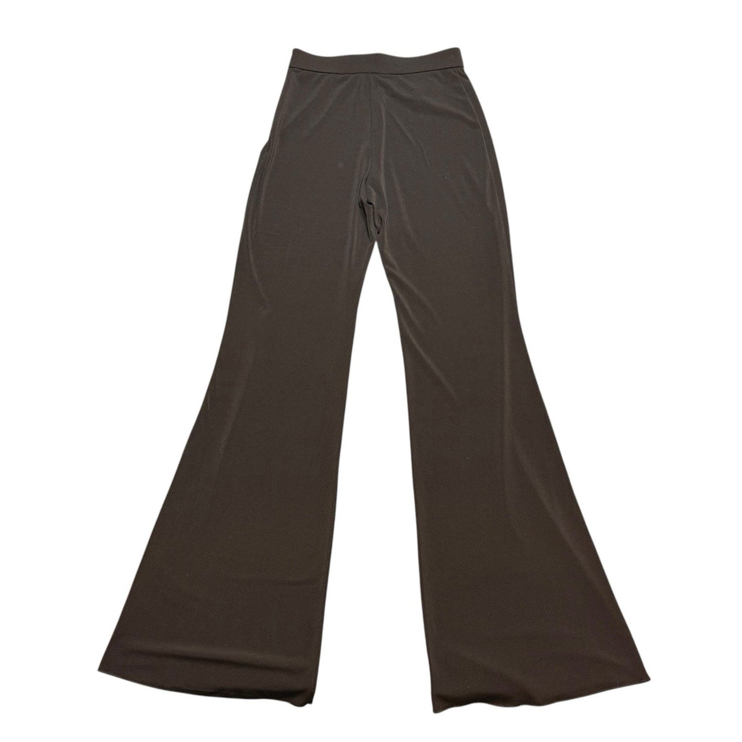 The Andamane Women’s Black Flared Pants Size 4/26 High Waist Stretch Trousers