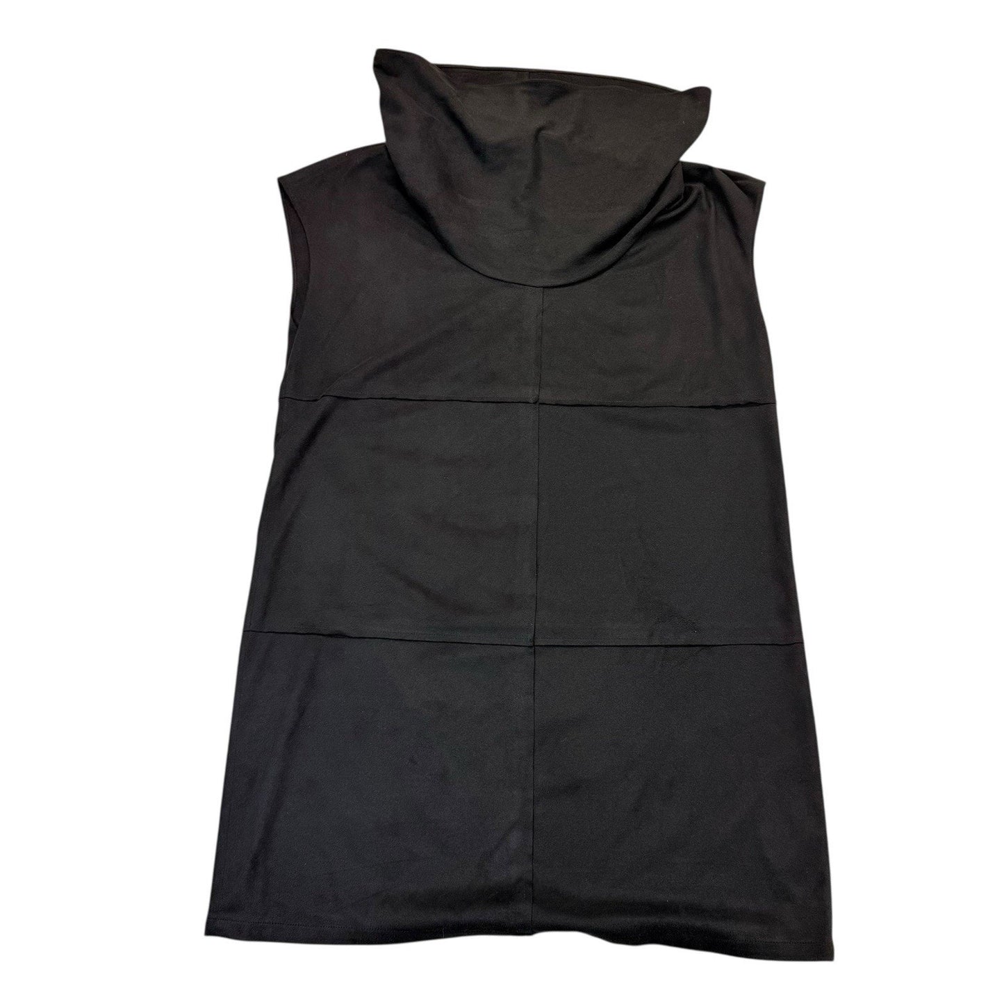 Doncaster Black Sleeveless Turtleneck Dress Women's Size Small Career Shift