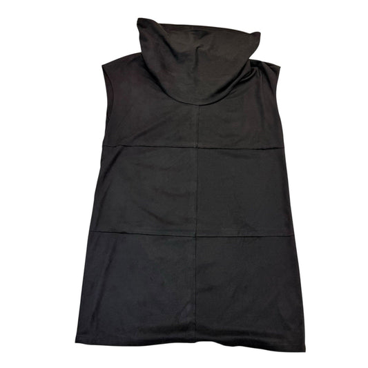 Doncaster Black Sleeveless Turtleneck Dress Women's Size Small Career Shift