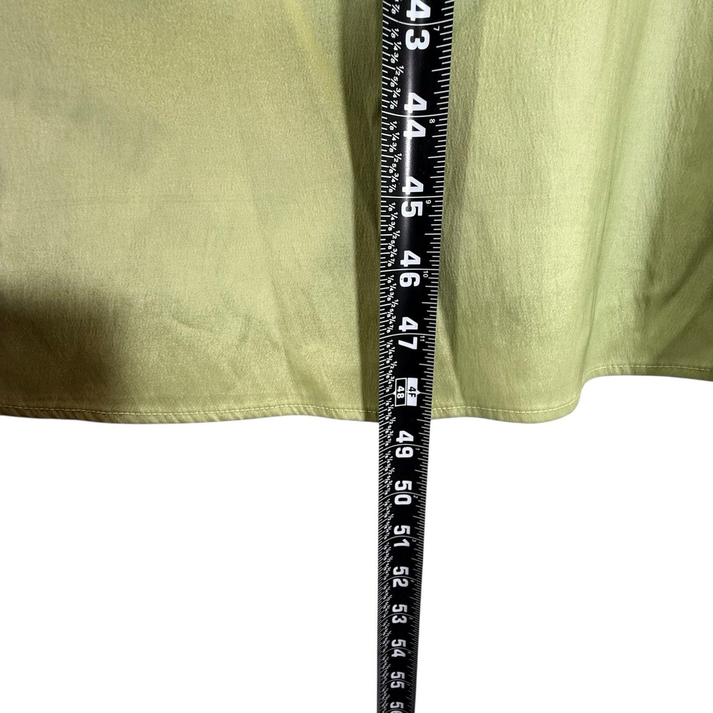 U3 Collection Vintage Sage Green Halter Dress Women’s 12 Satin Bow Made in USA