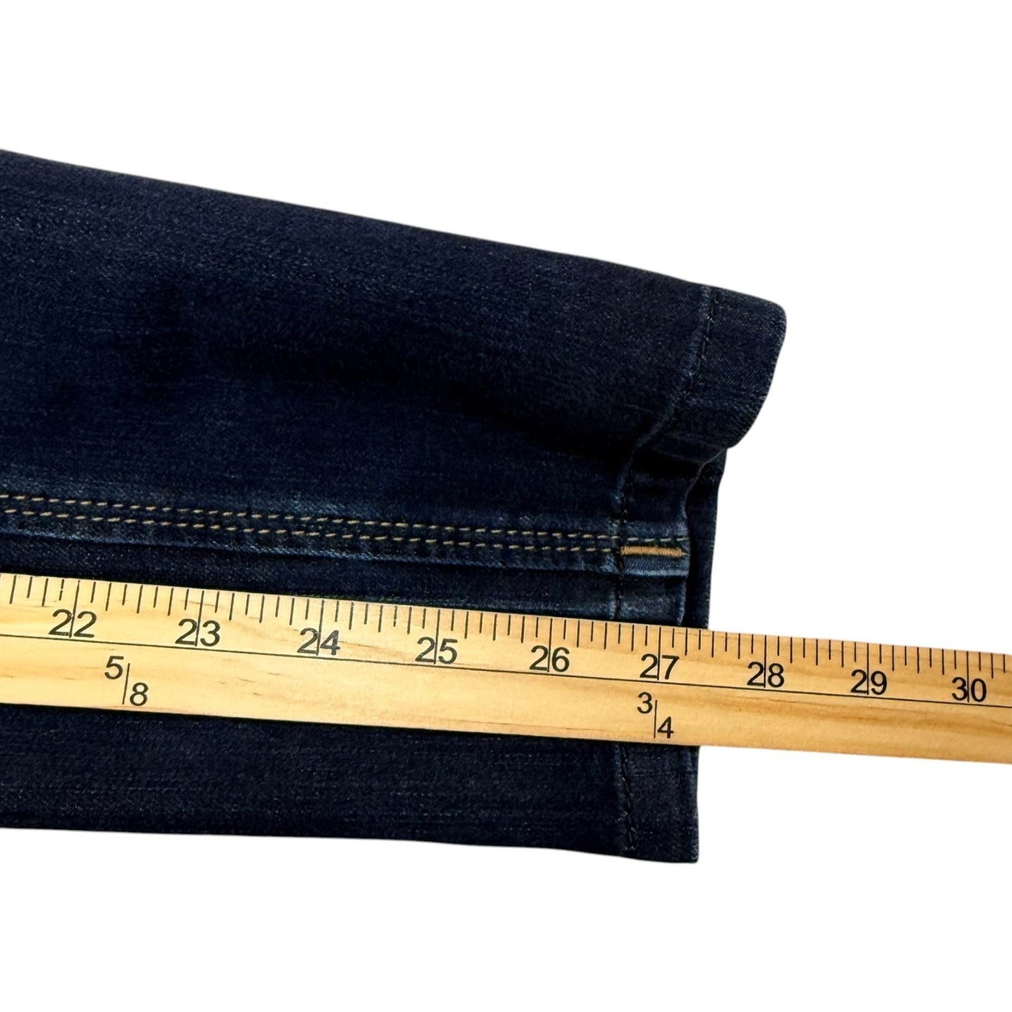 DL1961 Angel Bootcut Women’s Size 27 Dark Wash Stretch Jeans Made in USA