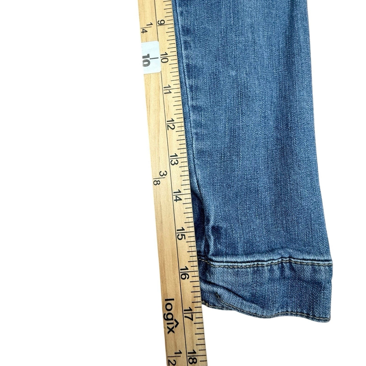 Kut from the Kloth Denim Jacket Blue Fitted Size S Women's