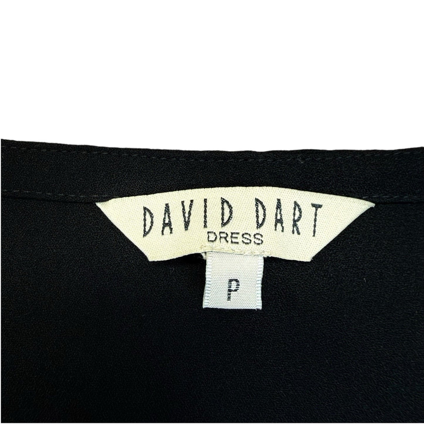 Women's Vintage David Dart Black Button Jacket & Sleeveless Dress Set Petite