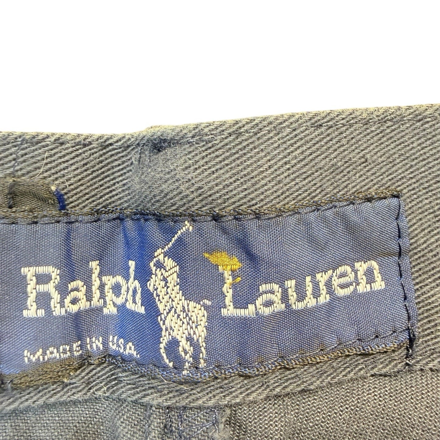Vintage Polo Ralph Lauren Blue Shorts Women's 6 Pleated USA Made