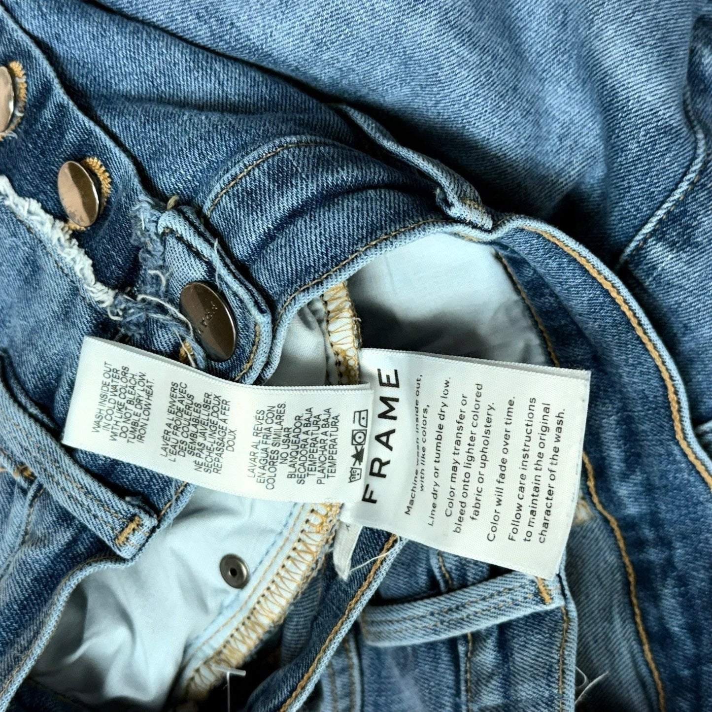 FRAME Le High Skinny Distressed Stretch Jeans Women’s Size 27