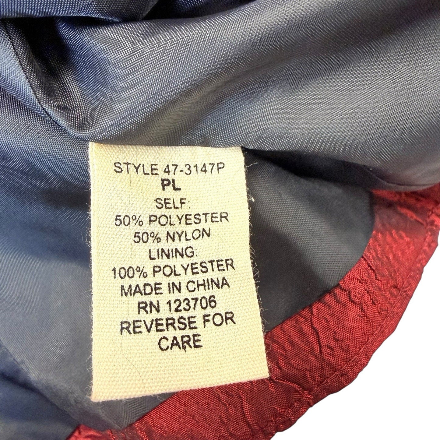 Isaac Mizrahi Red Textured Cropped Jacket PL NWT Women's