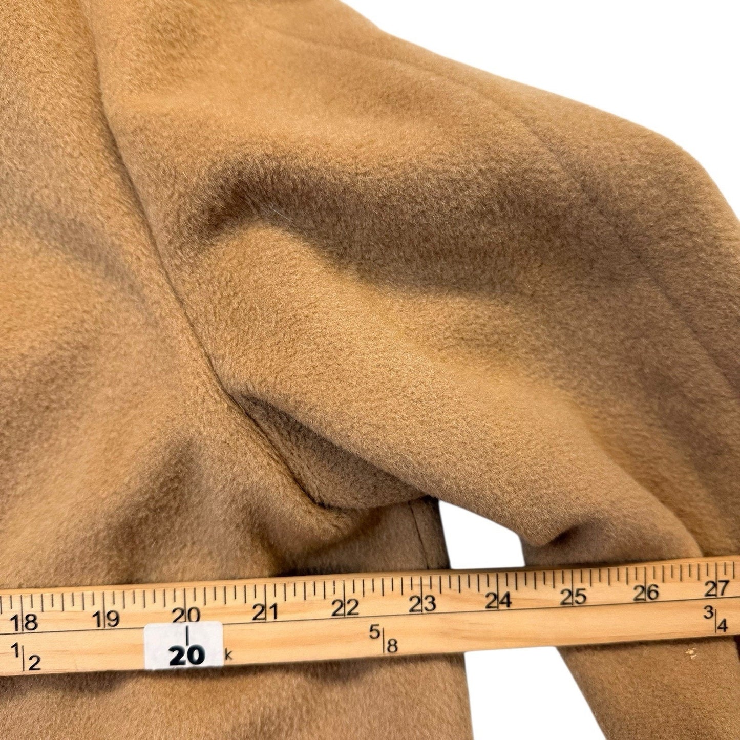 Vintage Camel Wool Coats Warren of Stafford Long Overcoat Classic Tailored Women's