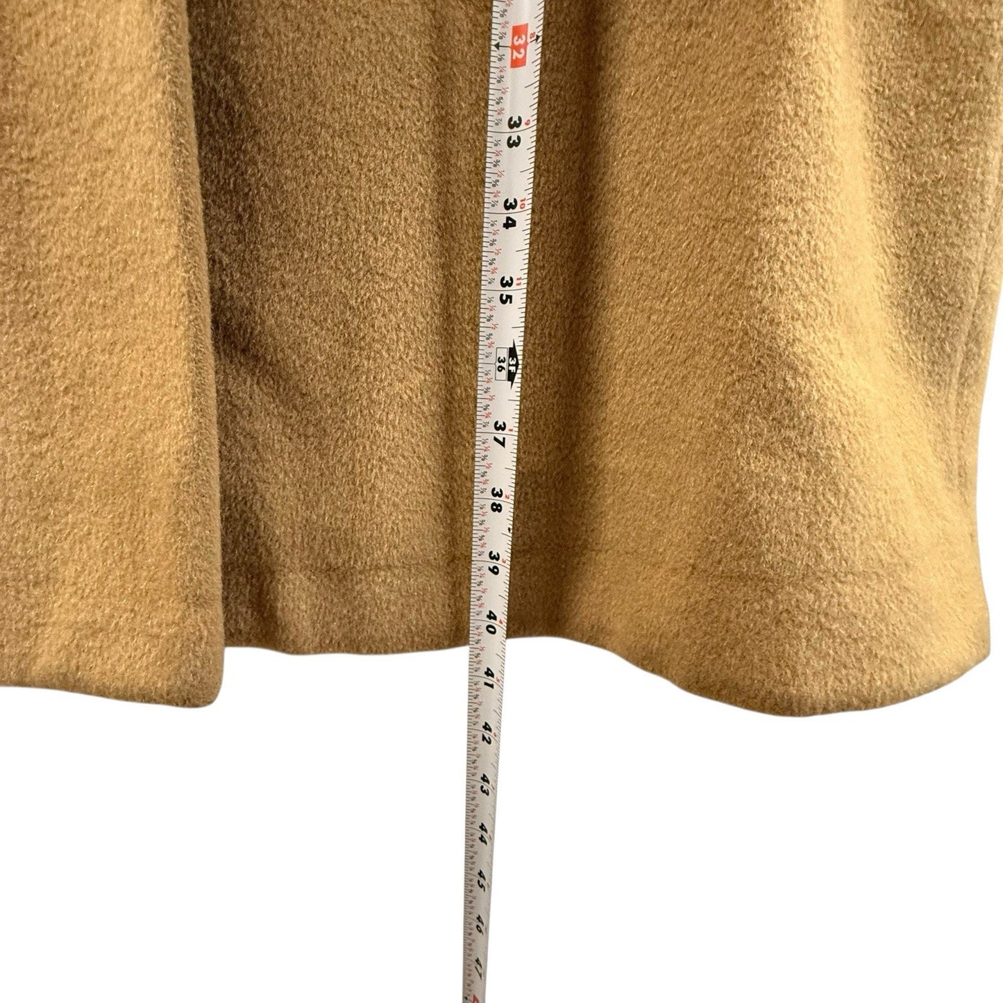 Vintage Camel Wool Coats Warren of Stafford Long Overcoat Classic Tailored Women's
