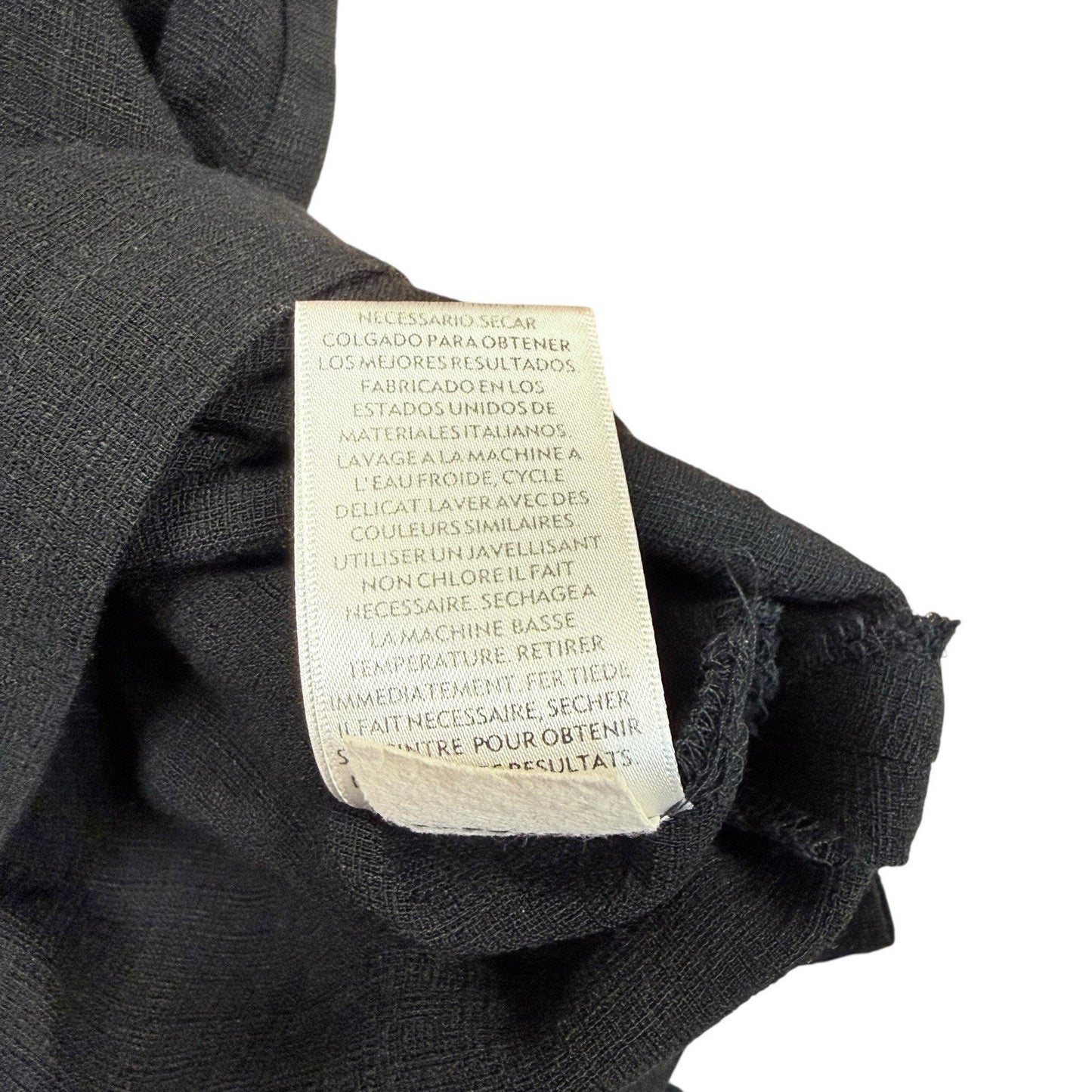 Eileen Fisher Black Sleeveless Tunic Top Women's Blouse XS Organic Cotton