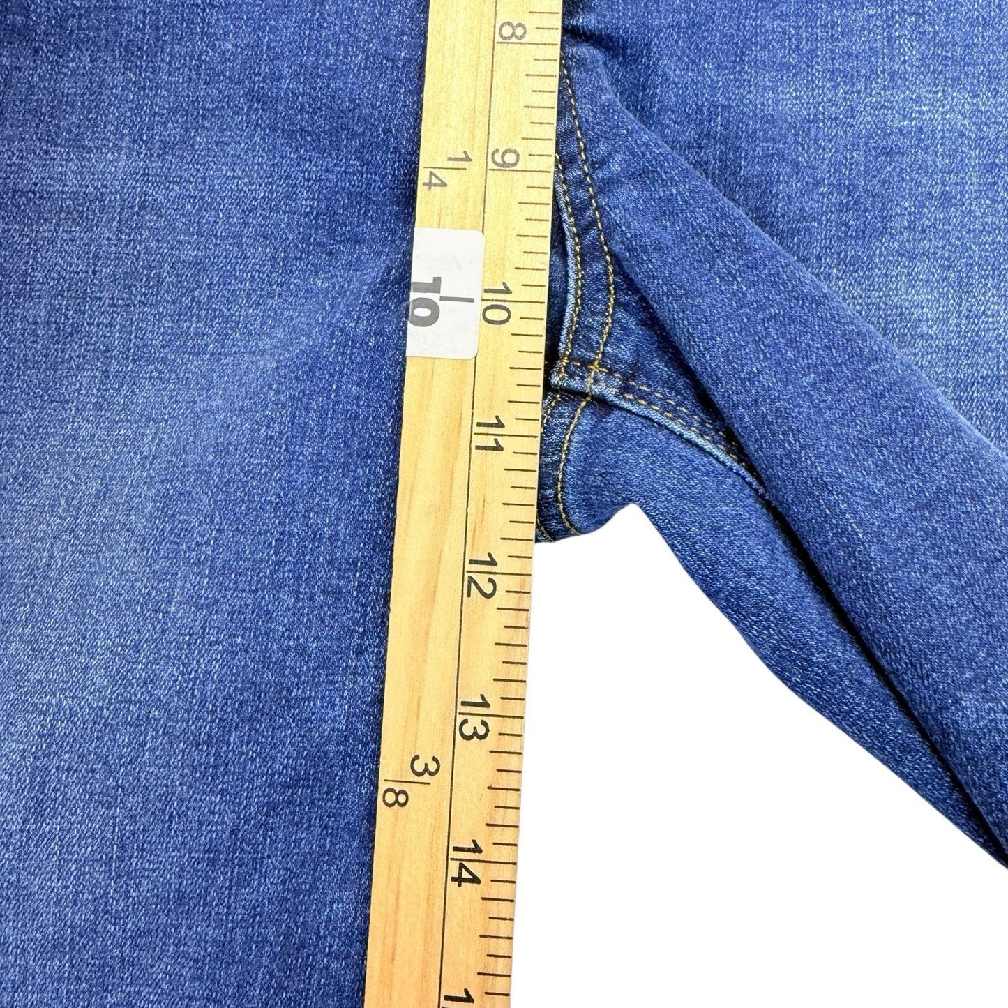 SPANX Pull On Skinny Jeans Blue Stretch Shaping Size Large NWT Women's