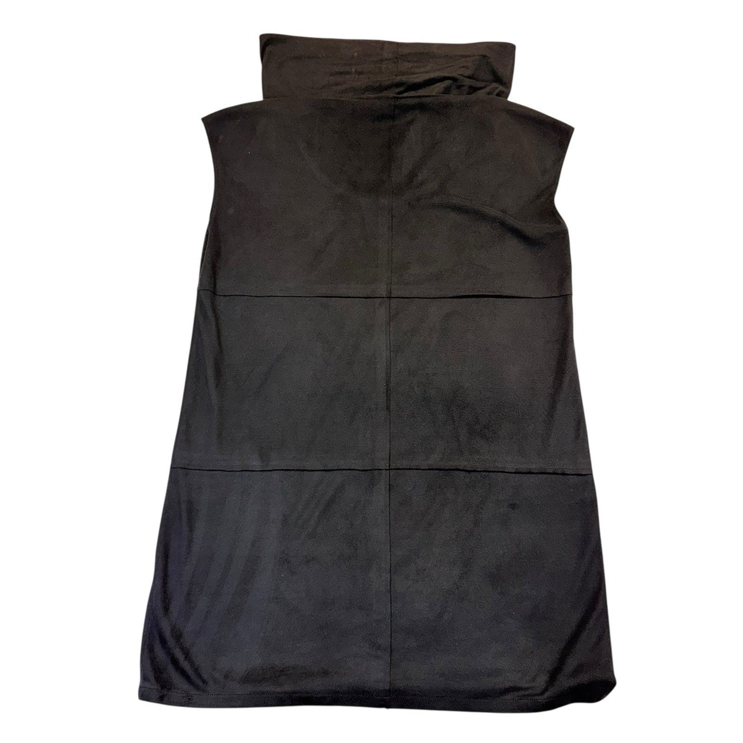 Doncaster Black Sleeveless Turtleneck Dress Women's Size Small Career Shift