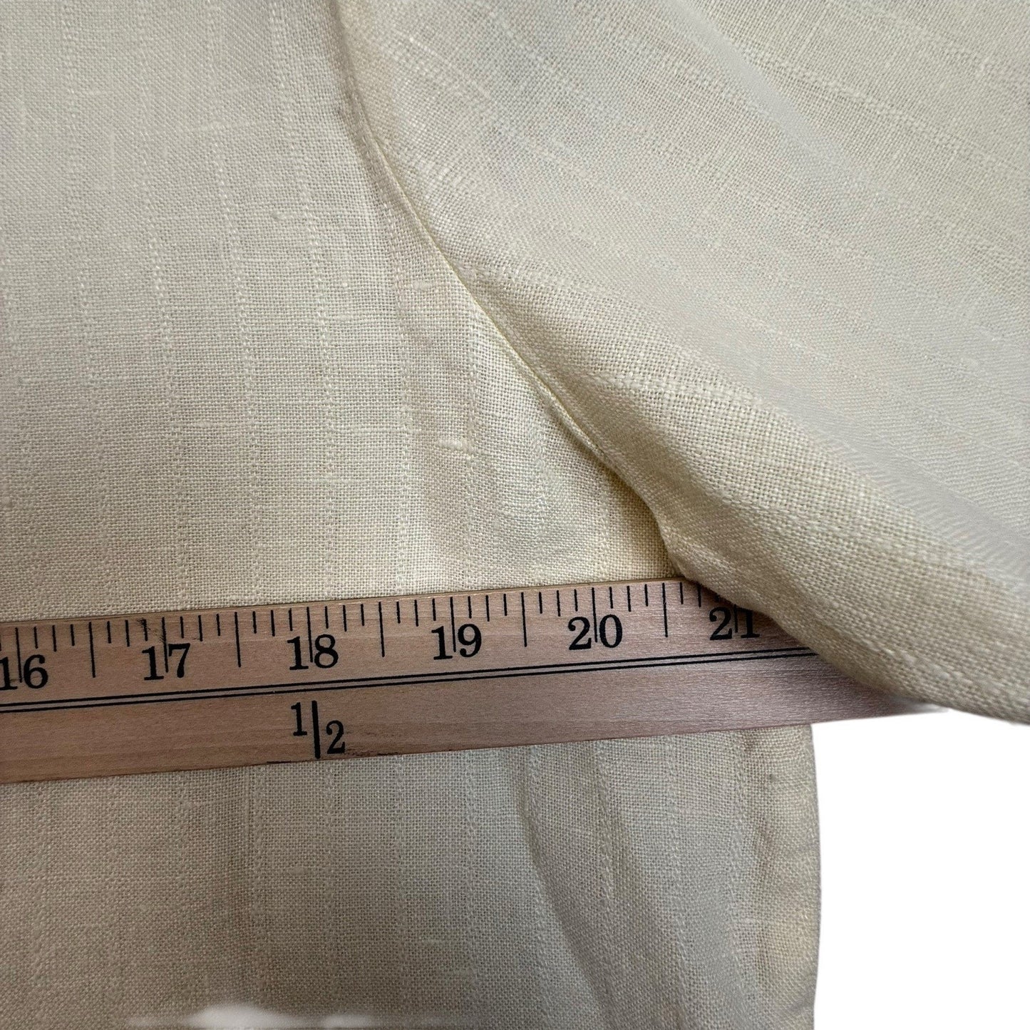 VINTAGE Women's S Eileen Fisher Sheer Linen Short Sleeve Blouse