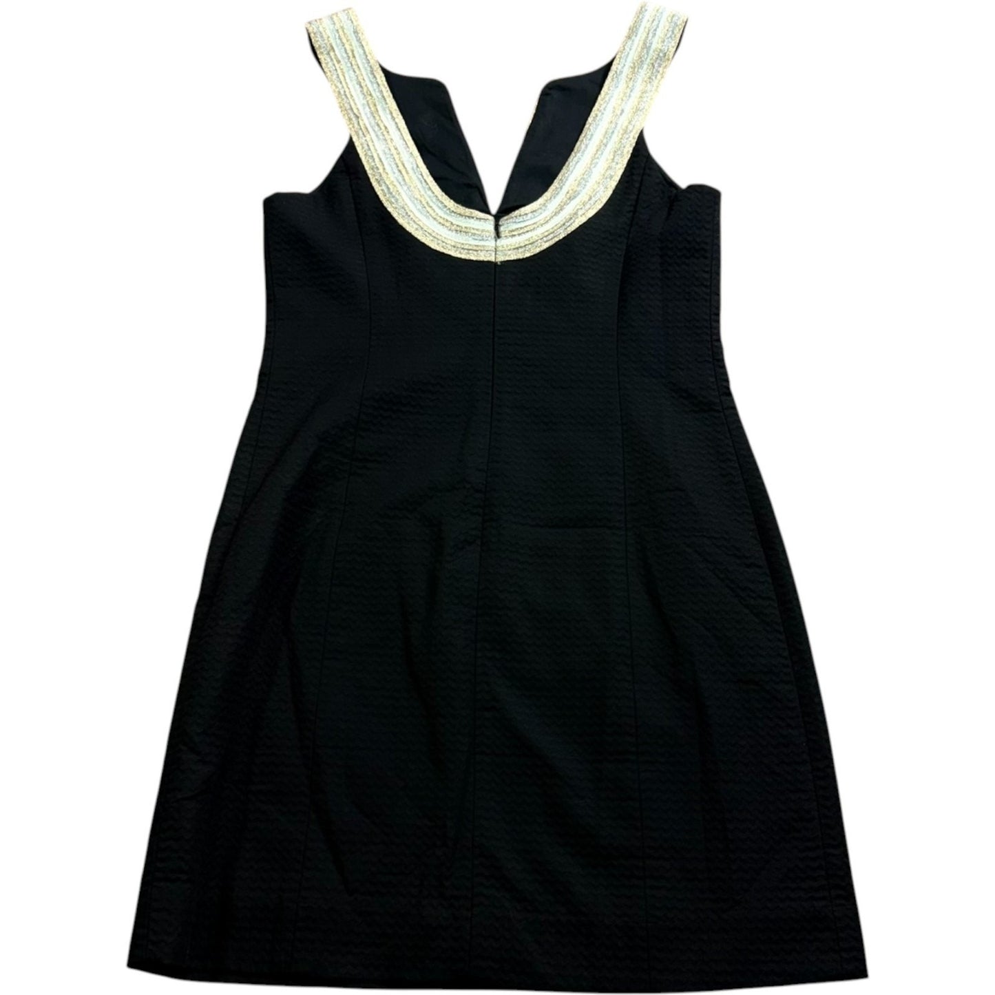 NWT Lilly Pulitzer Valli Shift Dress Black Size 0 Cotton MSRP $198 Women's