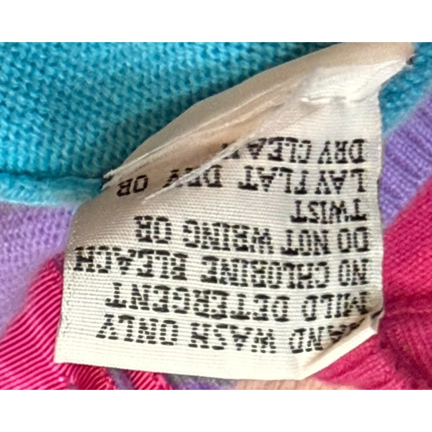 Vintage Lilly Pulitzer Cashmere Sweater Set Rainbow Cardigan Shell Small Women's