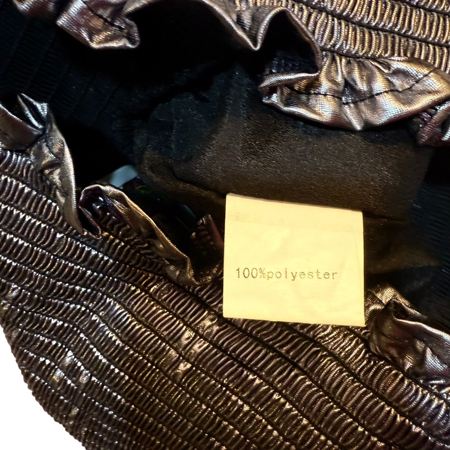 Queen Of Sparkles Women’s Size Medium Black Metallic Tiered Ruffle Skirt NWT