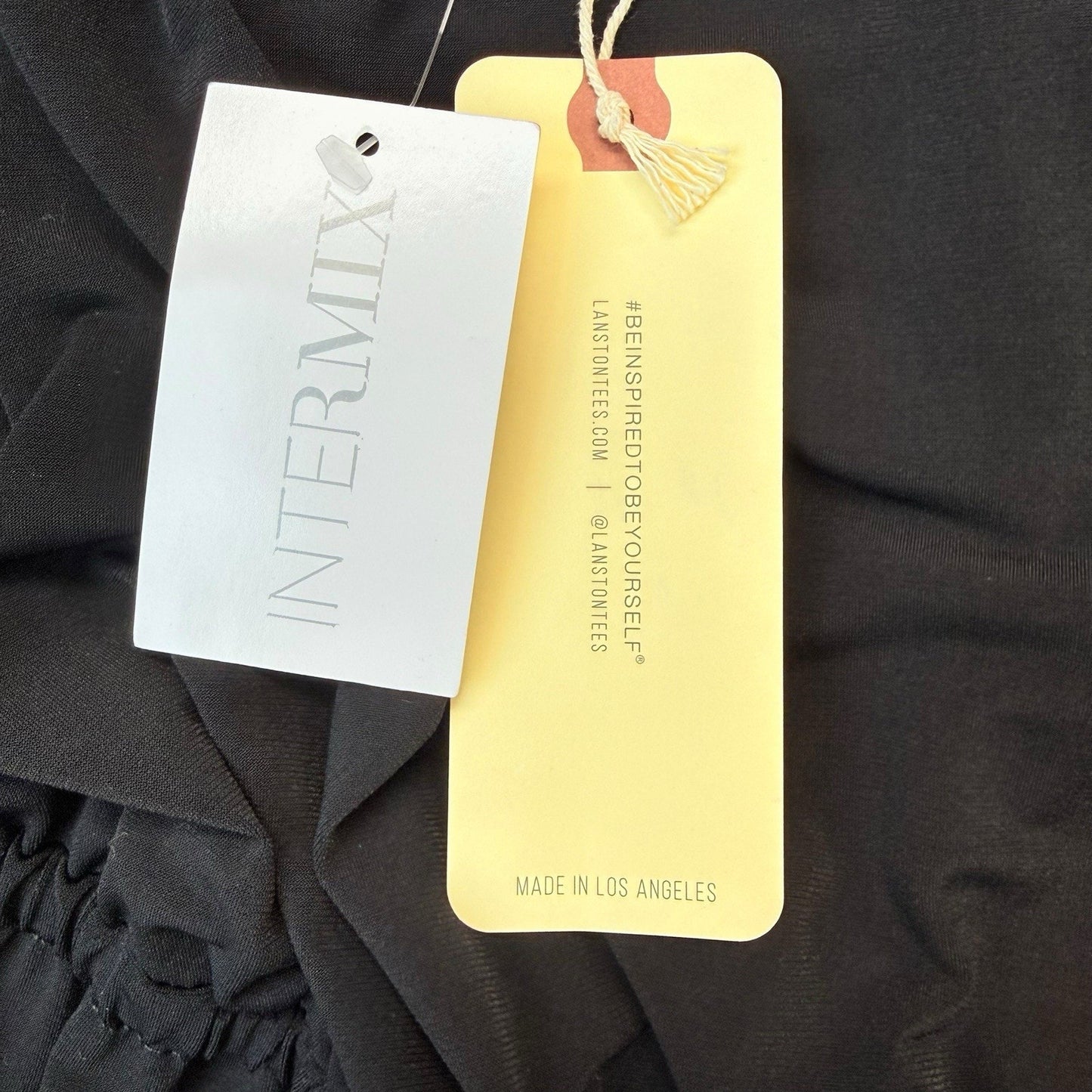 Lanston Black Wide Leg Jumpsuit Women’s Small NWT $165 Retail USA Romper