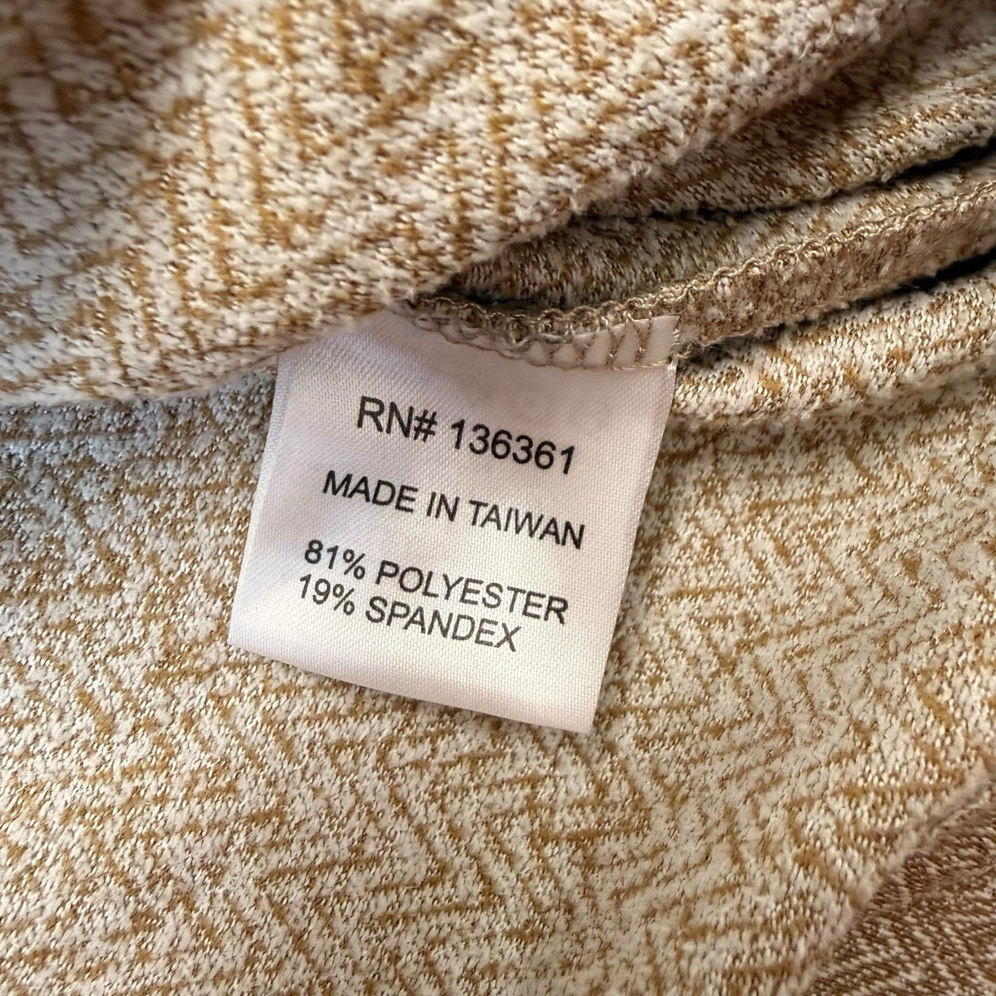Quieti Men’s Textured Pullover NWT Otter (Tan) Stretch 1/4 Snap $125 Small 2XL