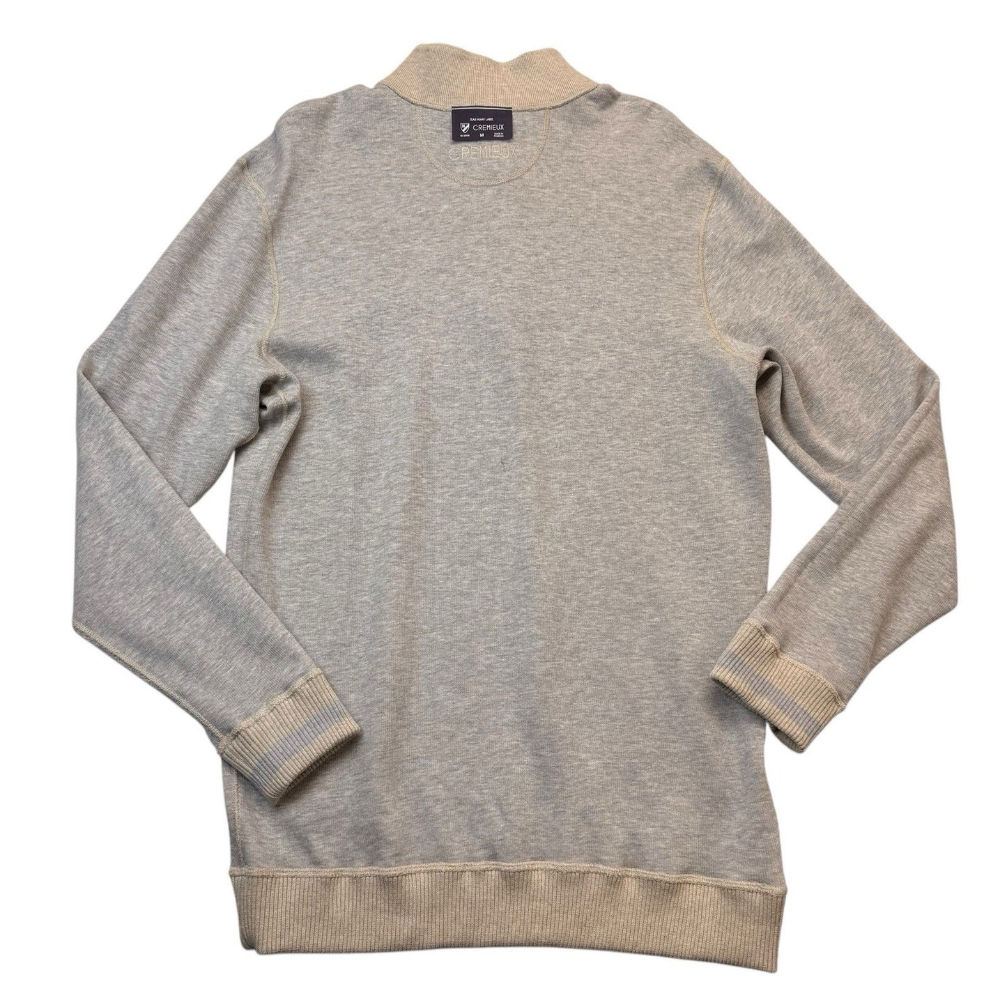 Cremieux Reversible Pullover Sweater Men’s Medium Cotton Modal NWT