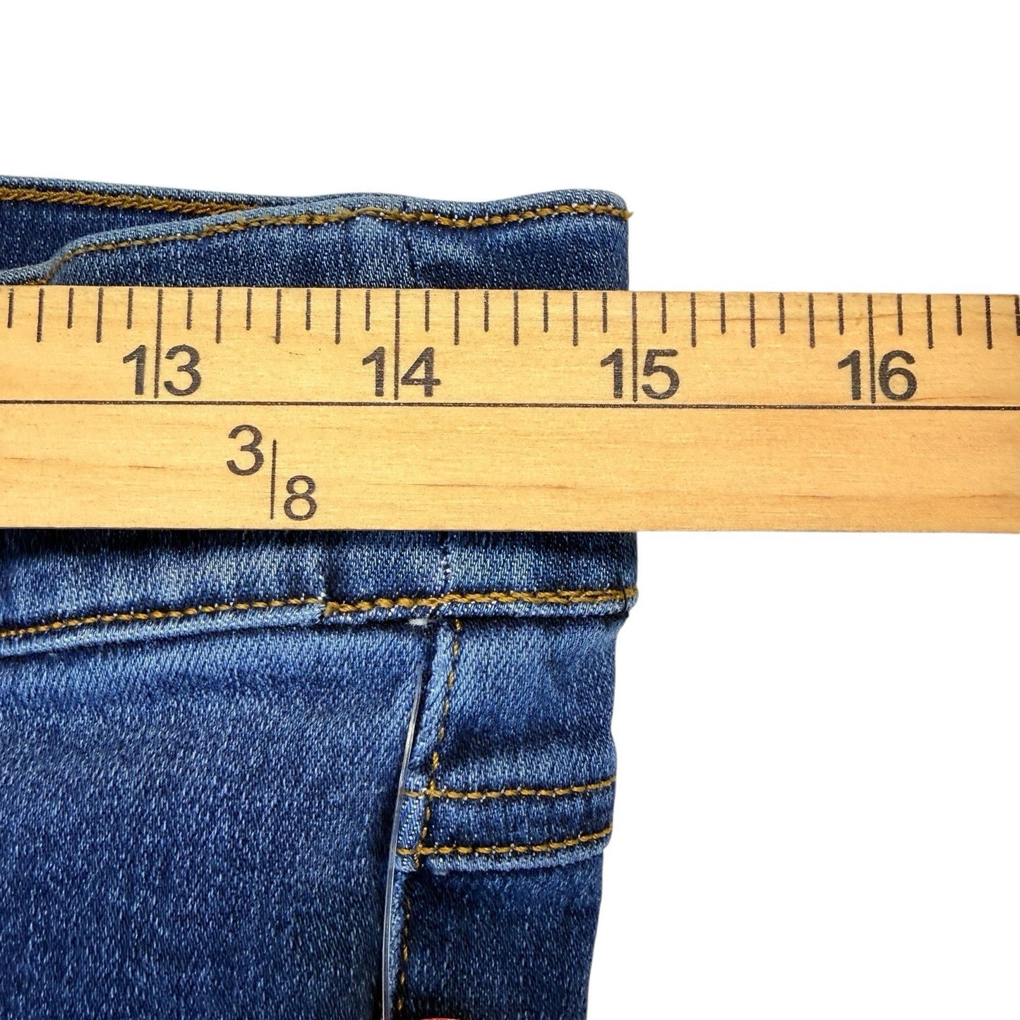 SPANX Pull On Skinny Jeans Blue Stretch Shaping Size Large NWT Women's