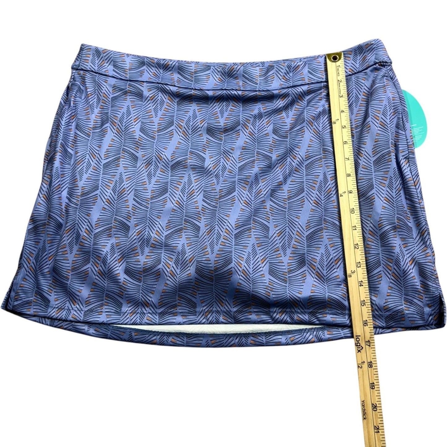Greg Norman Play Dry Golf Skort Skirt Women’s XL Blue NWT Moisture Wicking