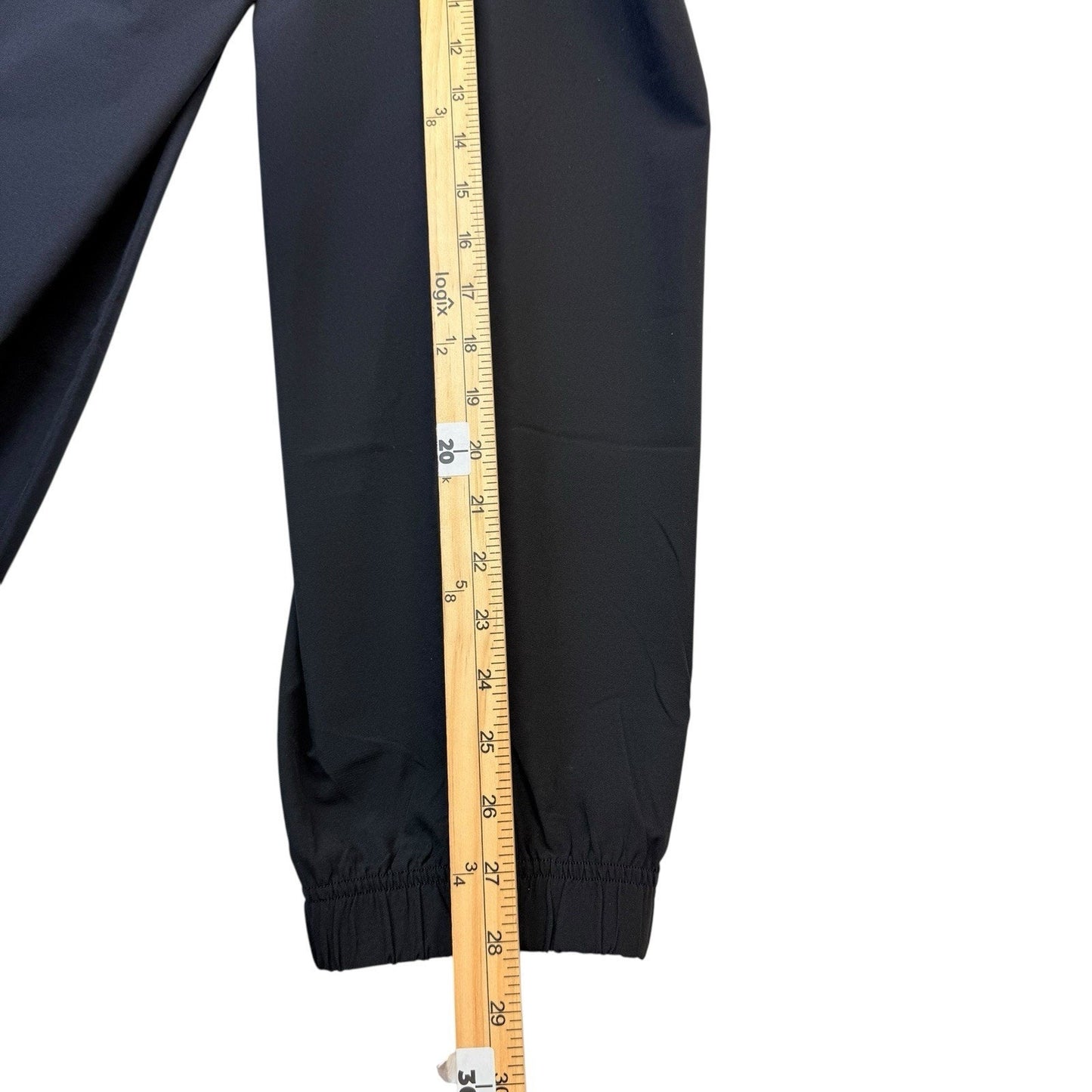 SPANX Black Jogger Pants Large Pull On Elastic Waist Athleisure NWT Women's