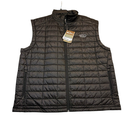 Drake Quilted Insulated Vests Men’s NWT Black Outdoor Hunting XL 2XL