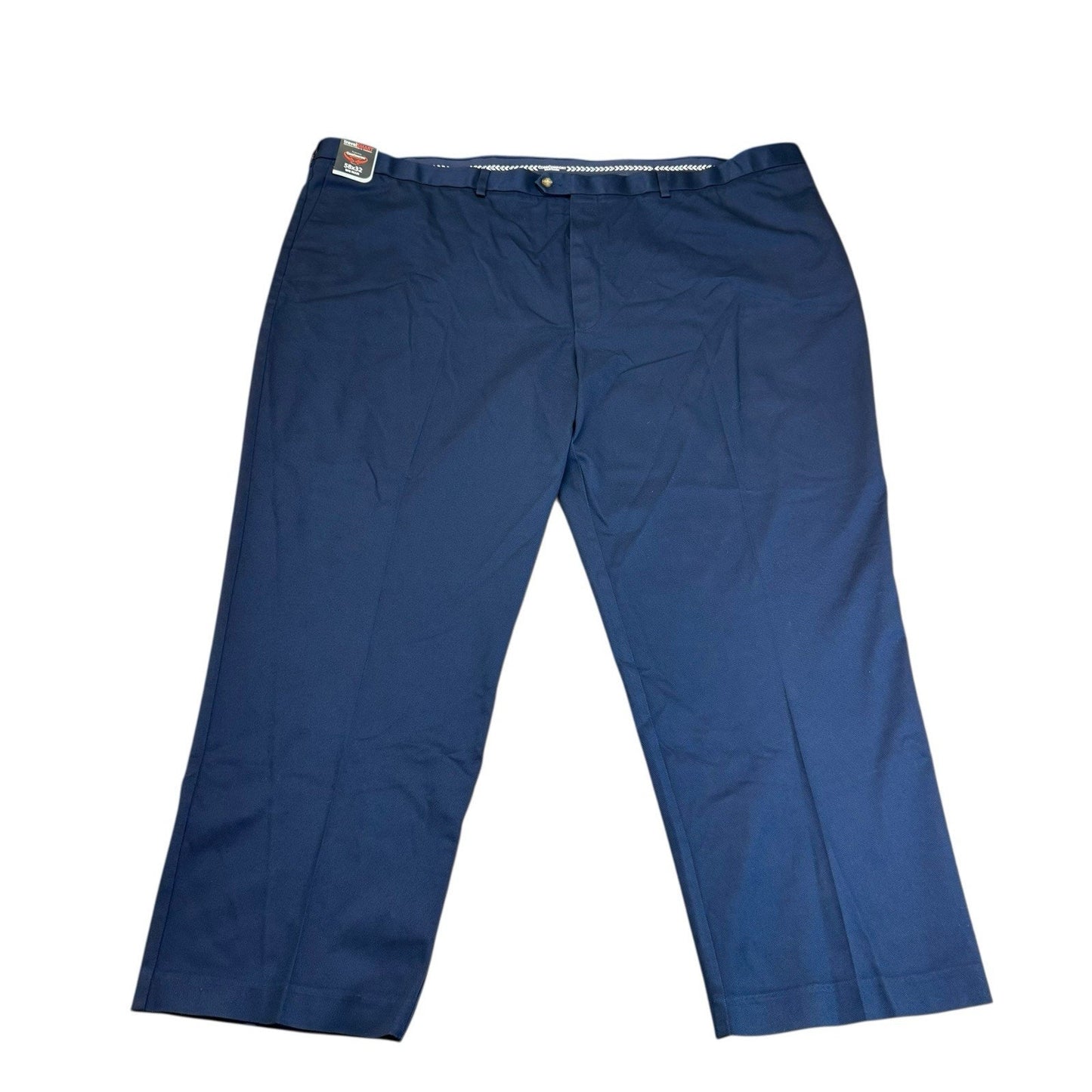 Roundtree & Yorke TravelSmart Pants 58x32 Navy Big Tall NWT Men's