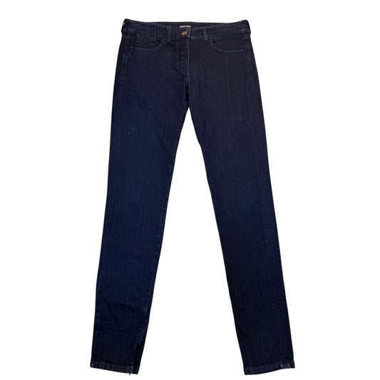 Giorgio Armani Jeans Size 28 Dark Wash Straight Leg Made Italy Women's