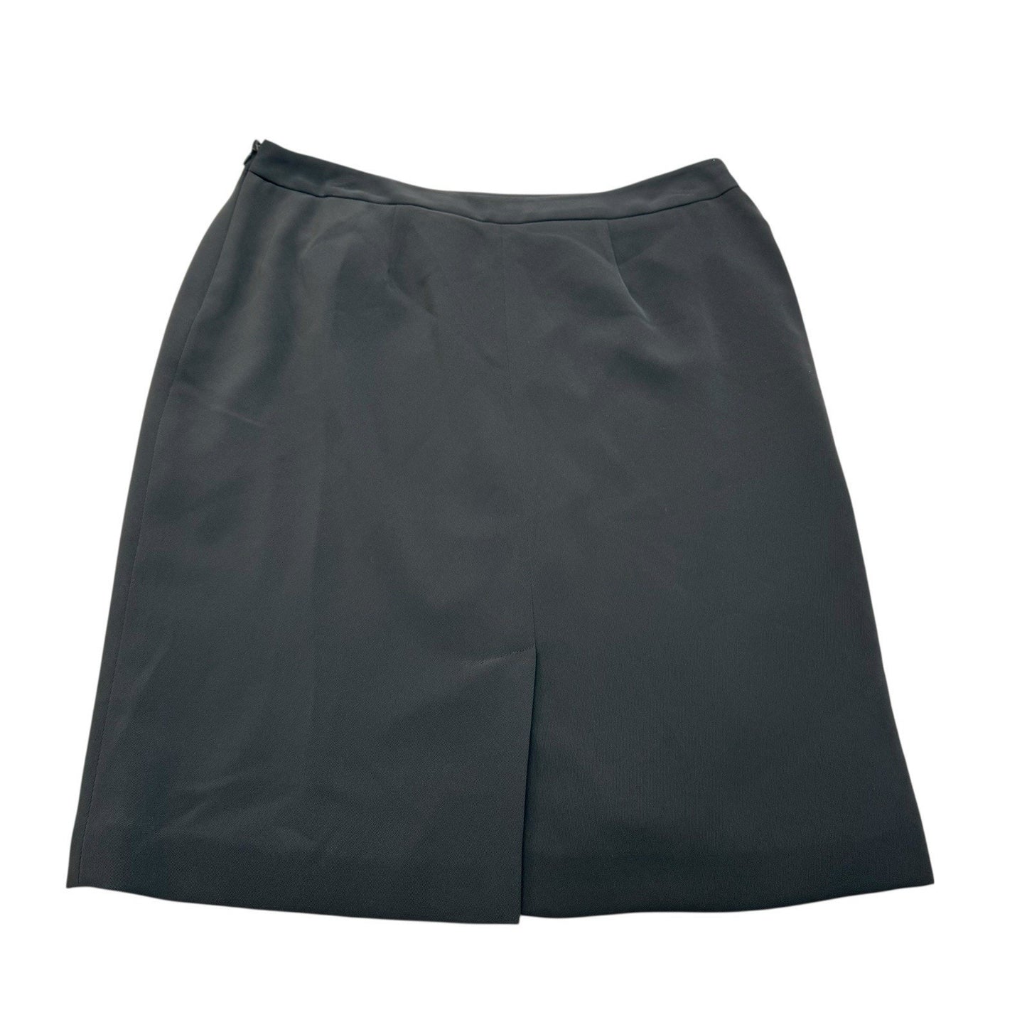 Y2K Jones New York Suit Black Sleeveless Top Skirt Set Women's 12 Minimalist