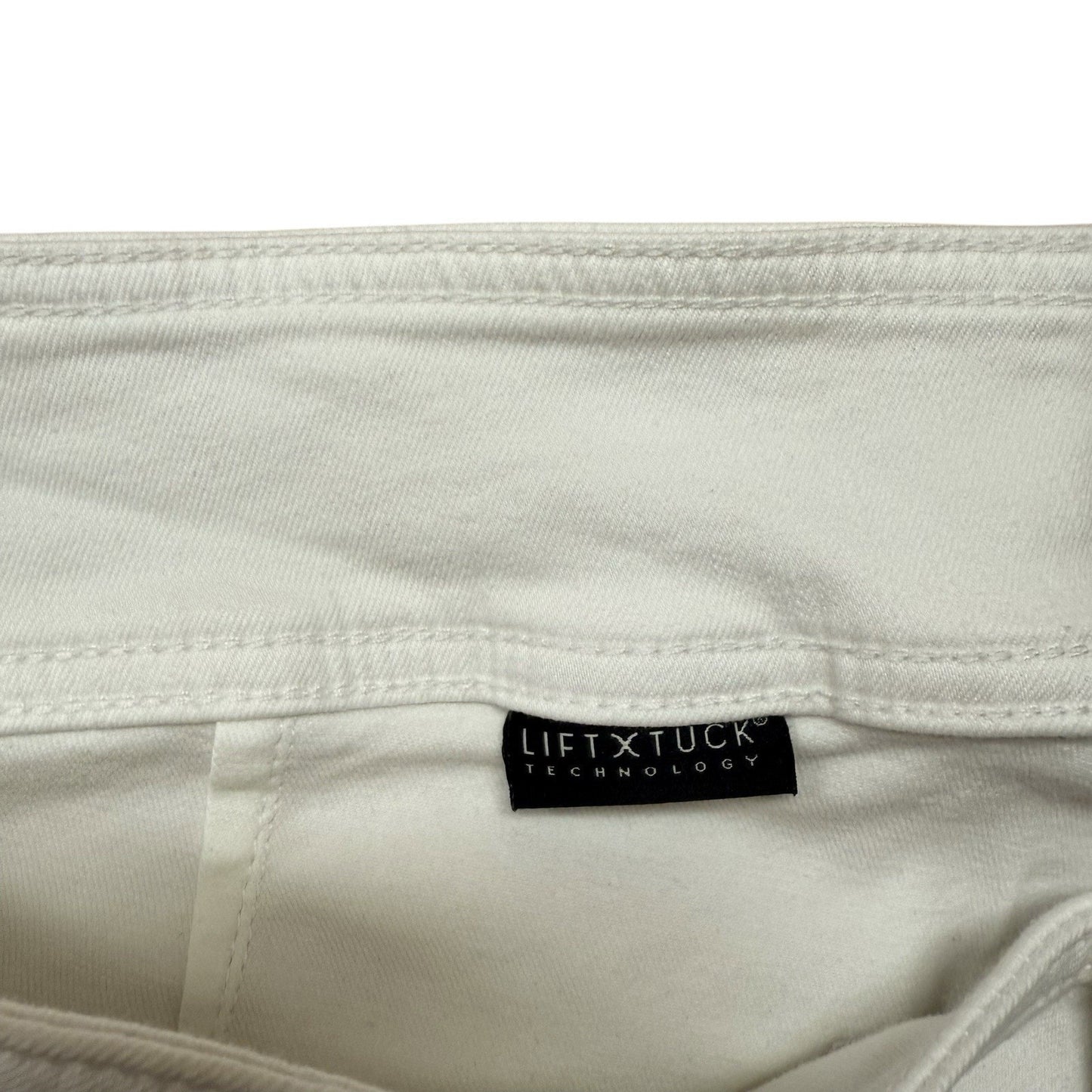 NYDJ Women’s Size 24W White Jeans Lift Tuck Stretch Wide Leg NWT