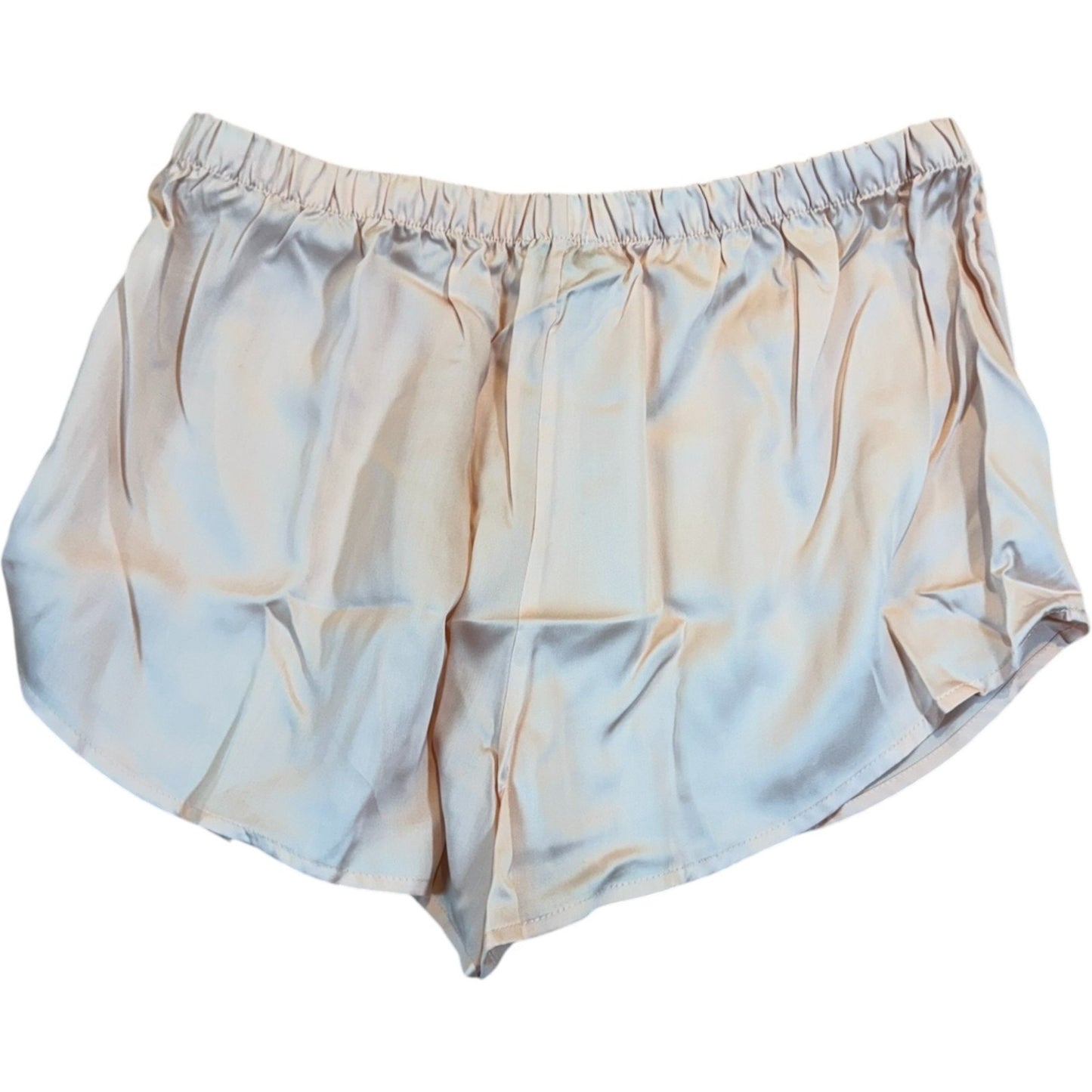 NEW Ettitude Women's Size Large Pink Satin Camisole & Shorts Pajama Set