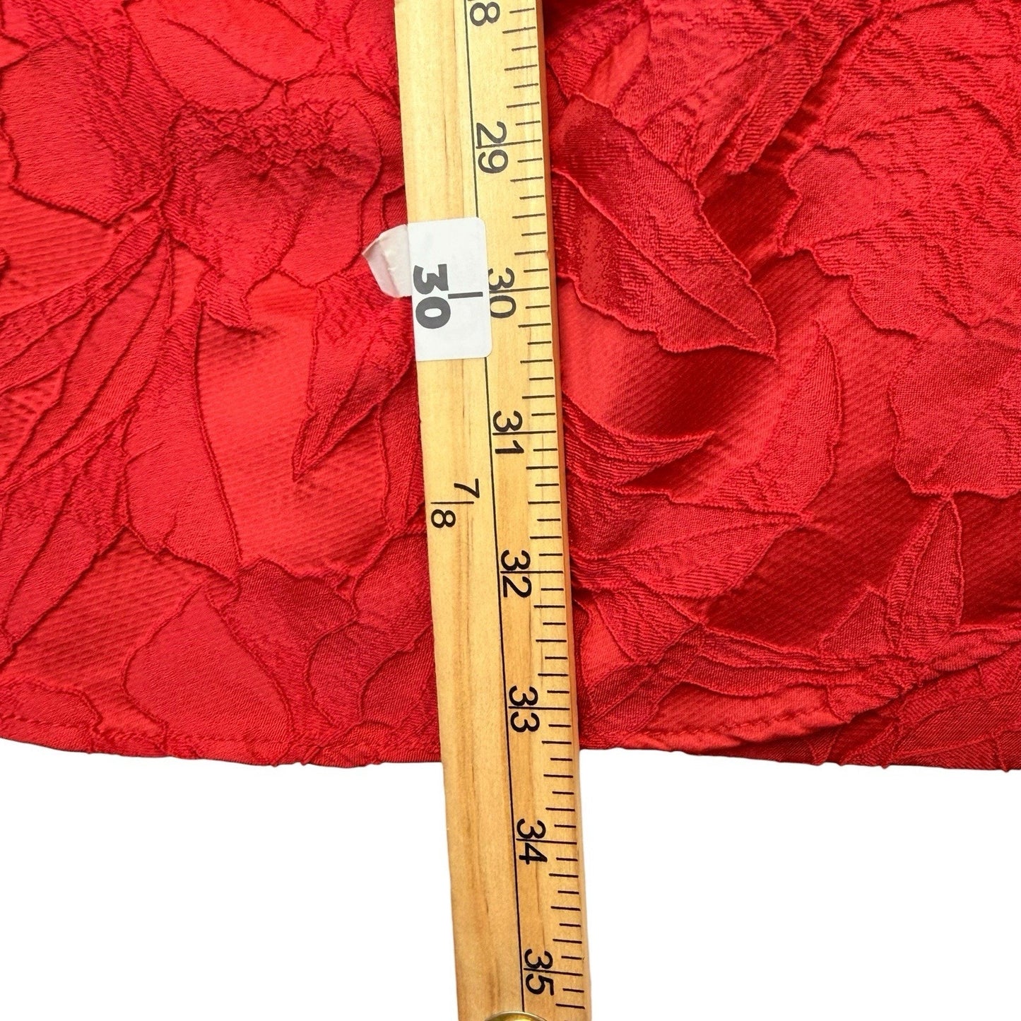 ML Monique Lhuillier Red One Shoulder Ruffle Cocktail Dress 12 NWT Women's
