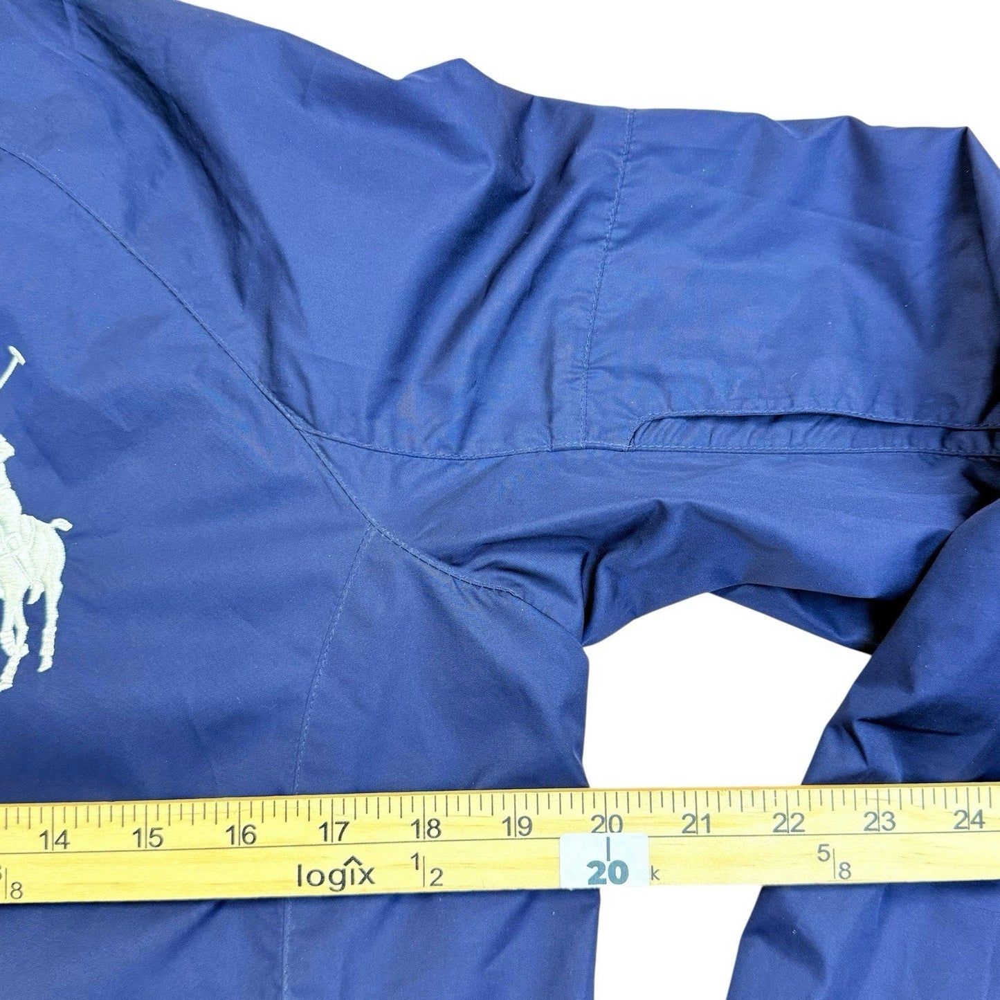 Polo Ralph Lauren RLX US Open Windbreaker Jacket Women's Blue Full Zip M