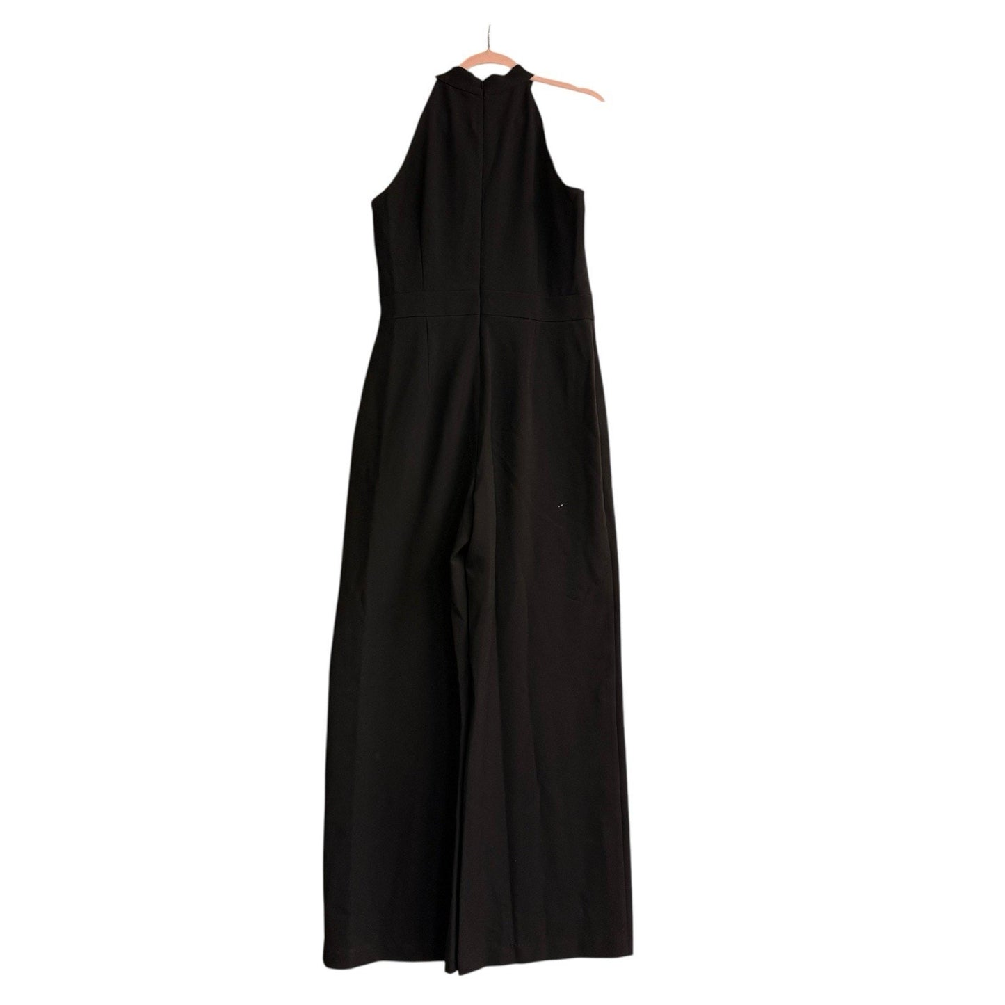Vince Camuto Black Halter Wide Leg Romper Women's Elegant Formal