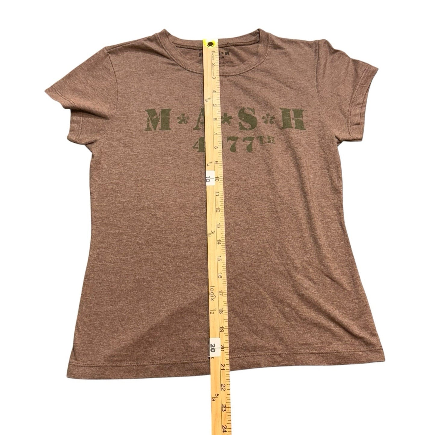 Vintage 1981 M.A.S.H 4077th TV Show Brown T-Shirt Short Sleeve Women’s Medium