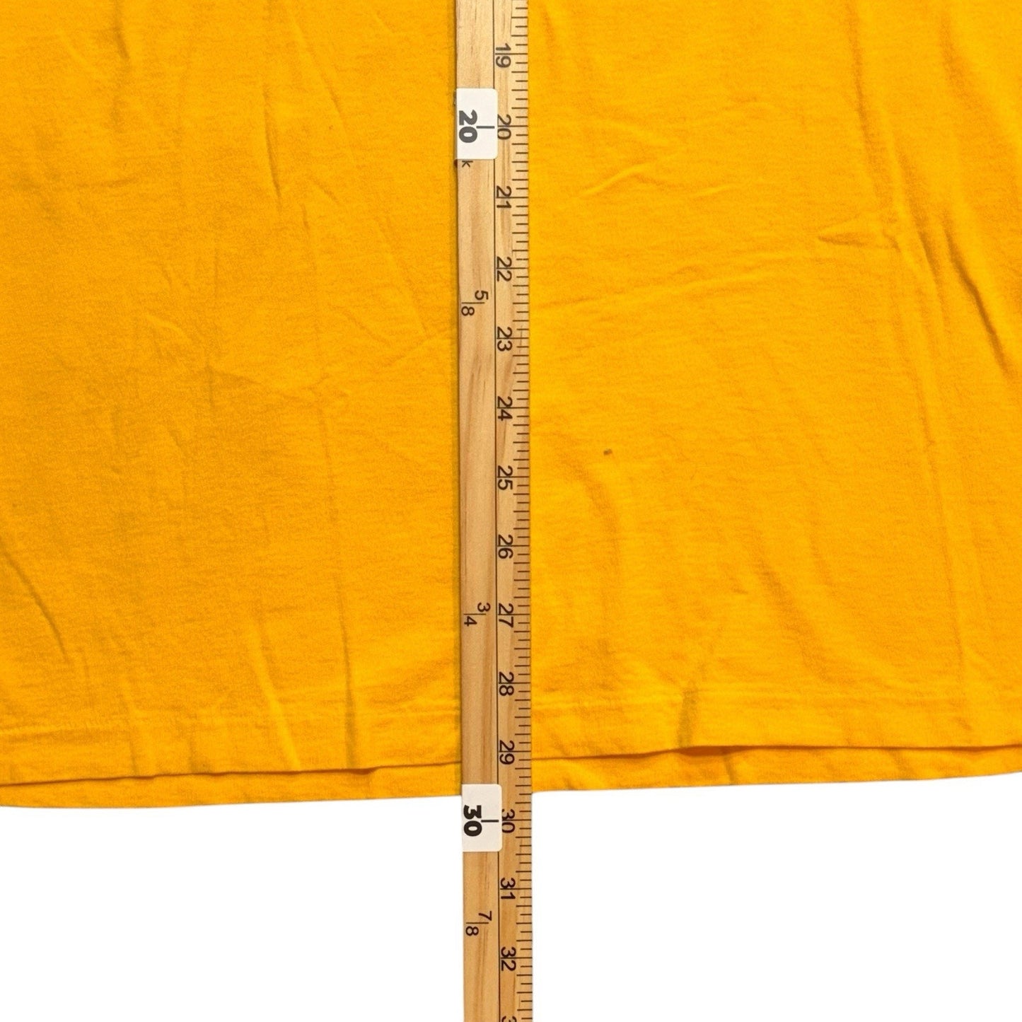Vintage Polo Sport Ralph Lauren USA Flag T-Shirt Men’s Large Yellow 90s Made USA