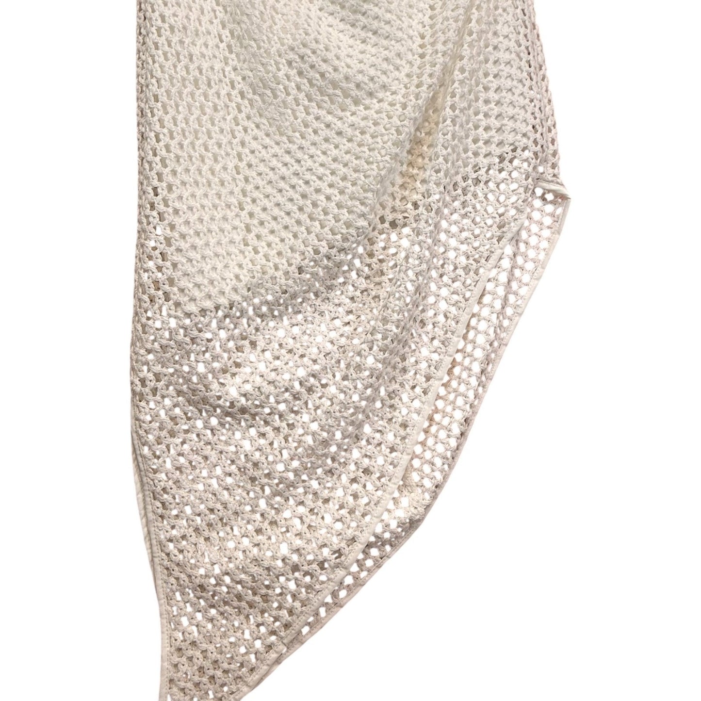 Amanda Uprichard Women's Size XS One-Shoulder White Asymmetrical Mesh Dress