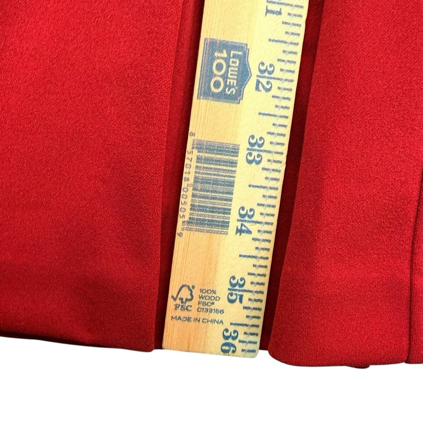 DKNY Red Wrap Dress Long Sleeve Twist Front NWT Size 12 Women's