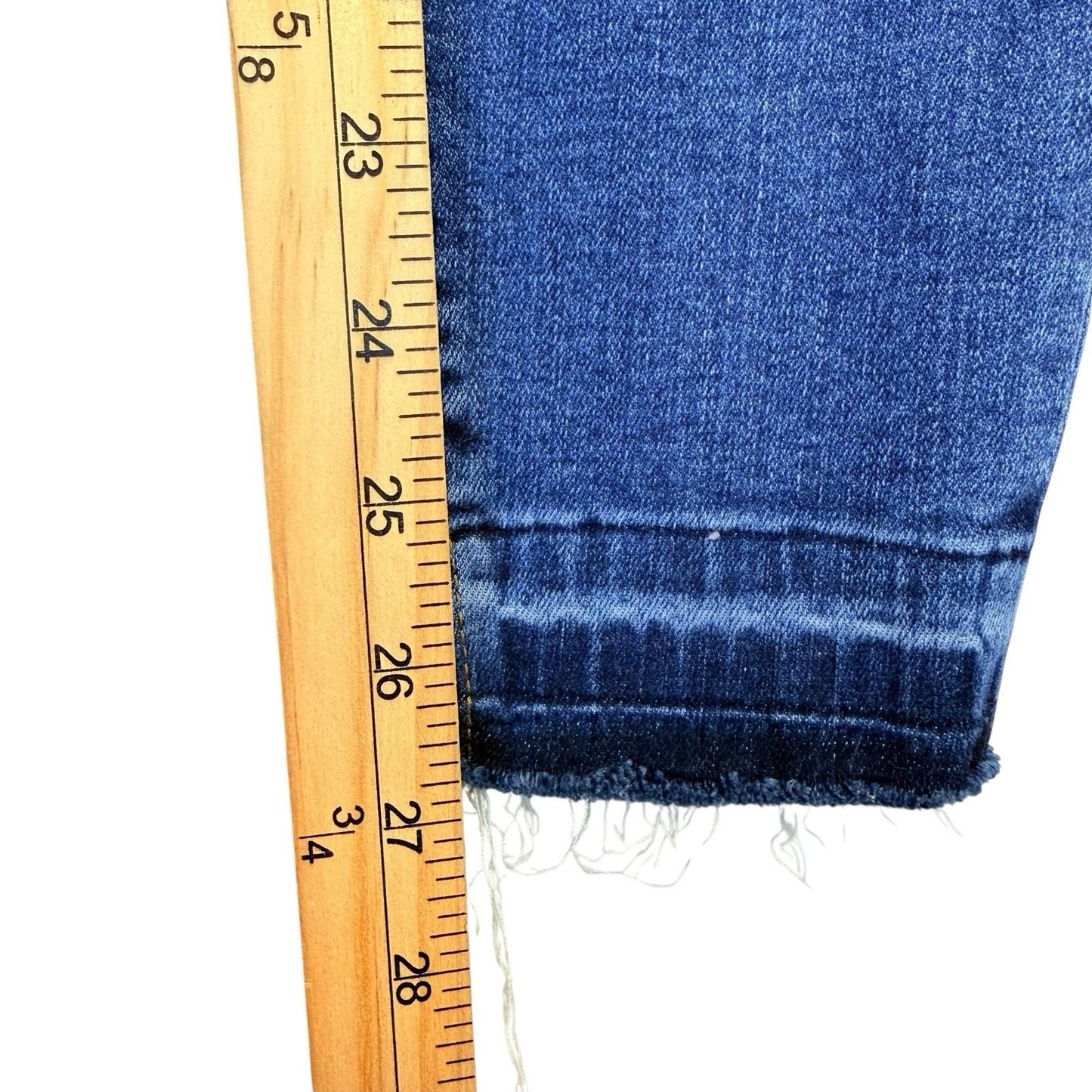 SPANX Pull On Skinny Jeans Blue Stretch Shaping Size Large NWT Women's
