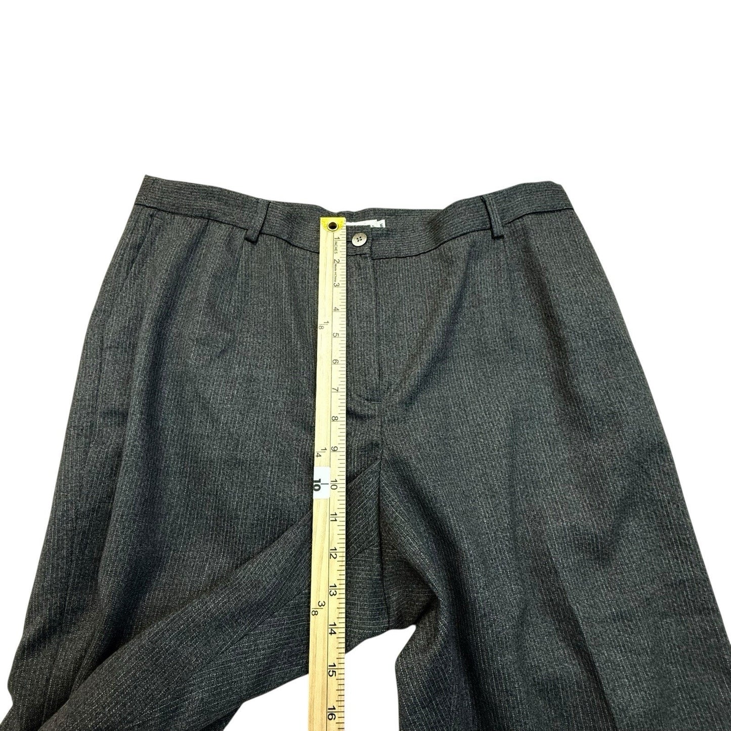 Vintage Garfield & Marks Gray Wool Suit Blazer Pants Set Made USA 16 Women's
