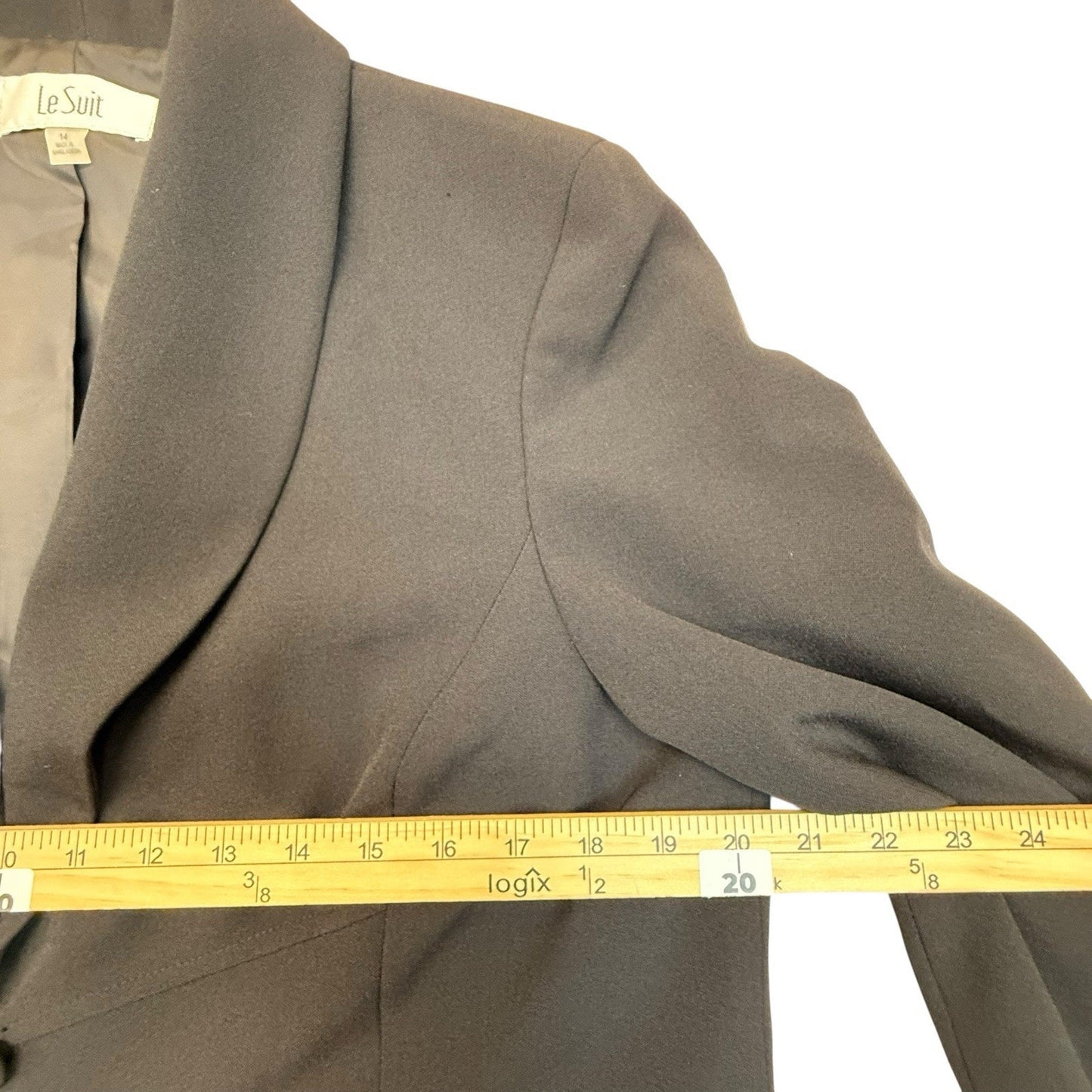 Le Suit Women’s Black Skirt Suit, Set | Size 14 | Career / Business